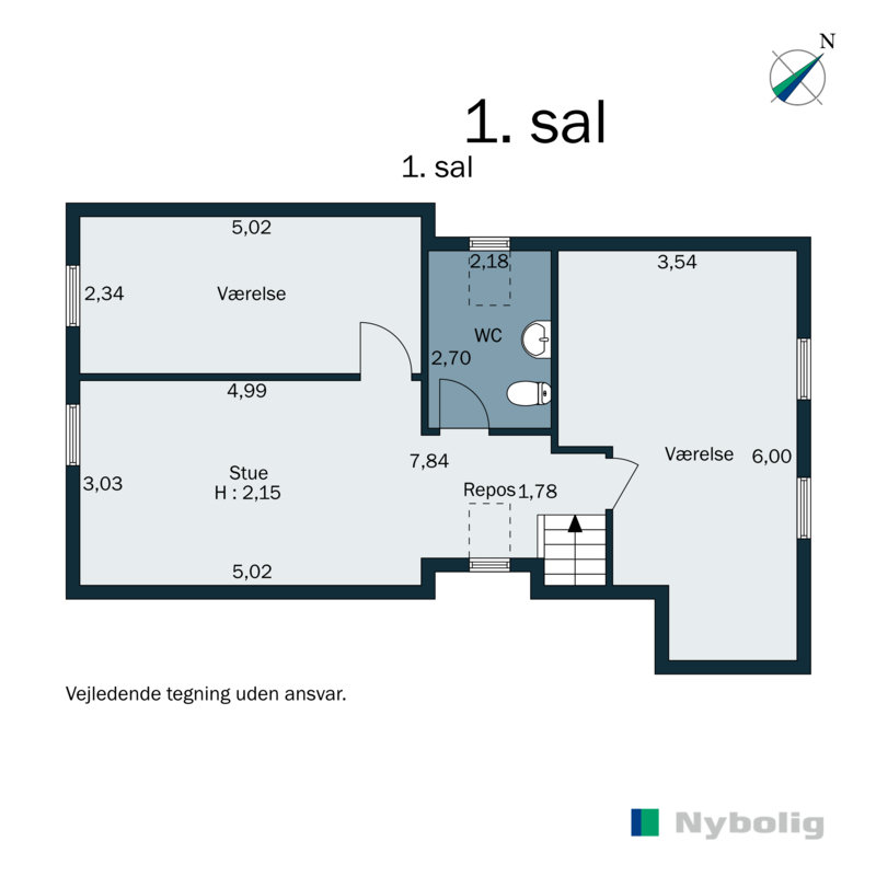 Plantegninger billede af Apotekerbakken 16, 8783 Hornsyld