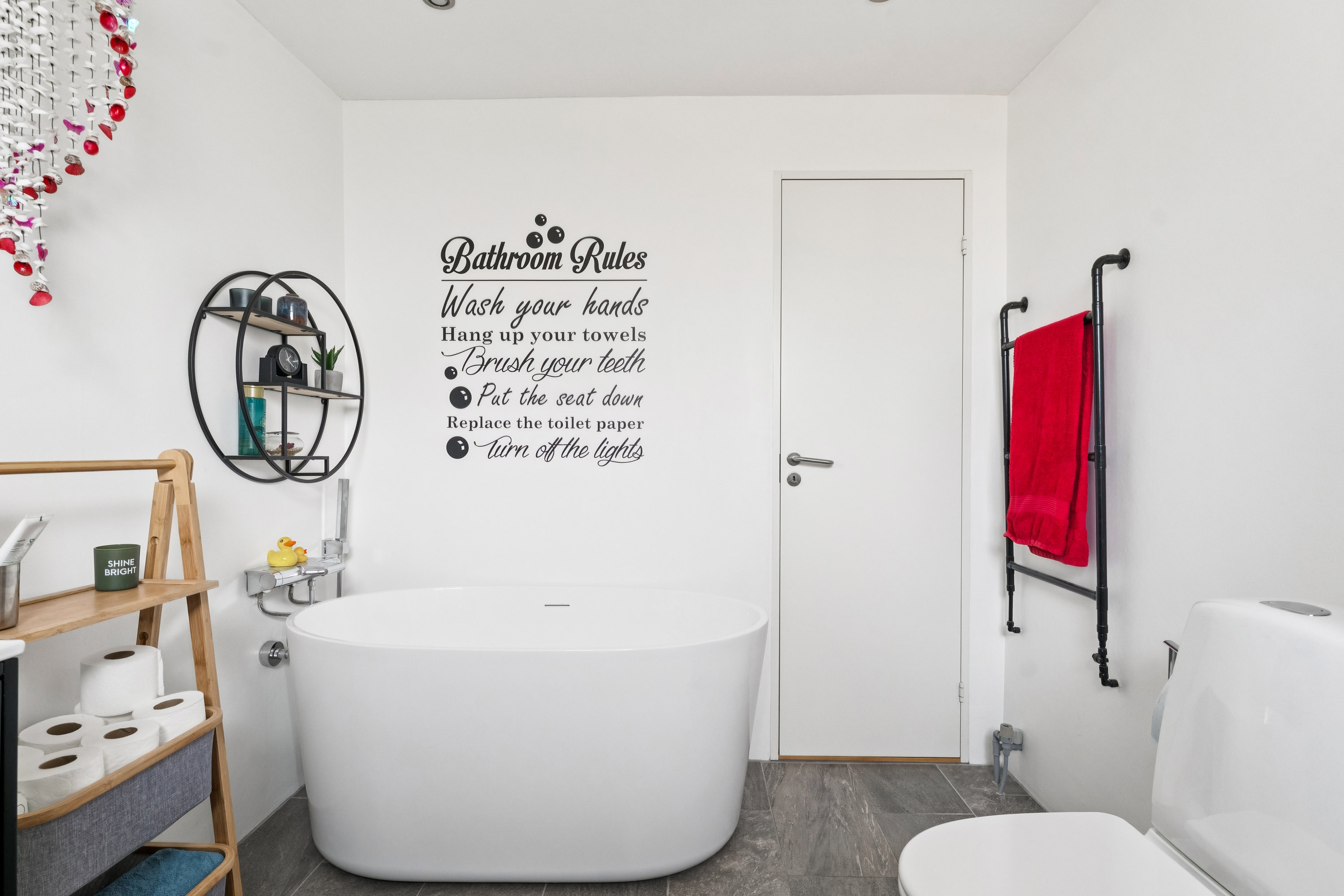 Fremhævet badeværelse billede i fuldskærmstilstand. Billede af Yrsavej 20, 8920 Randers NV