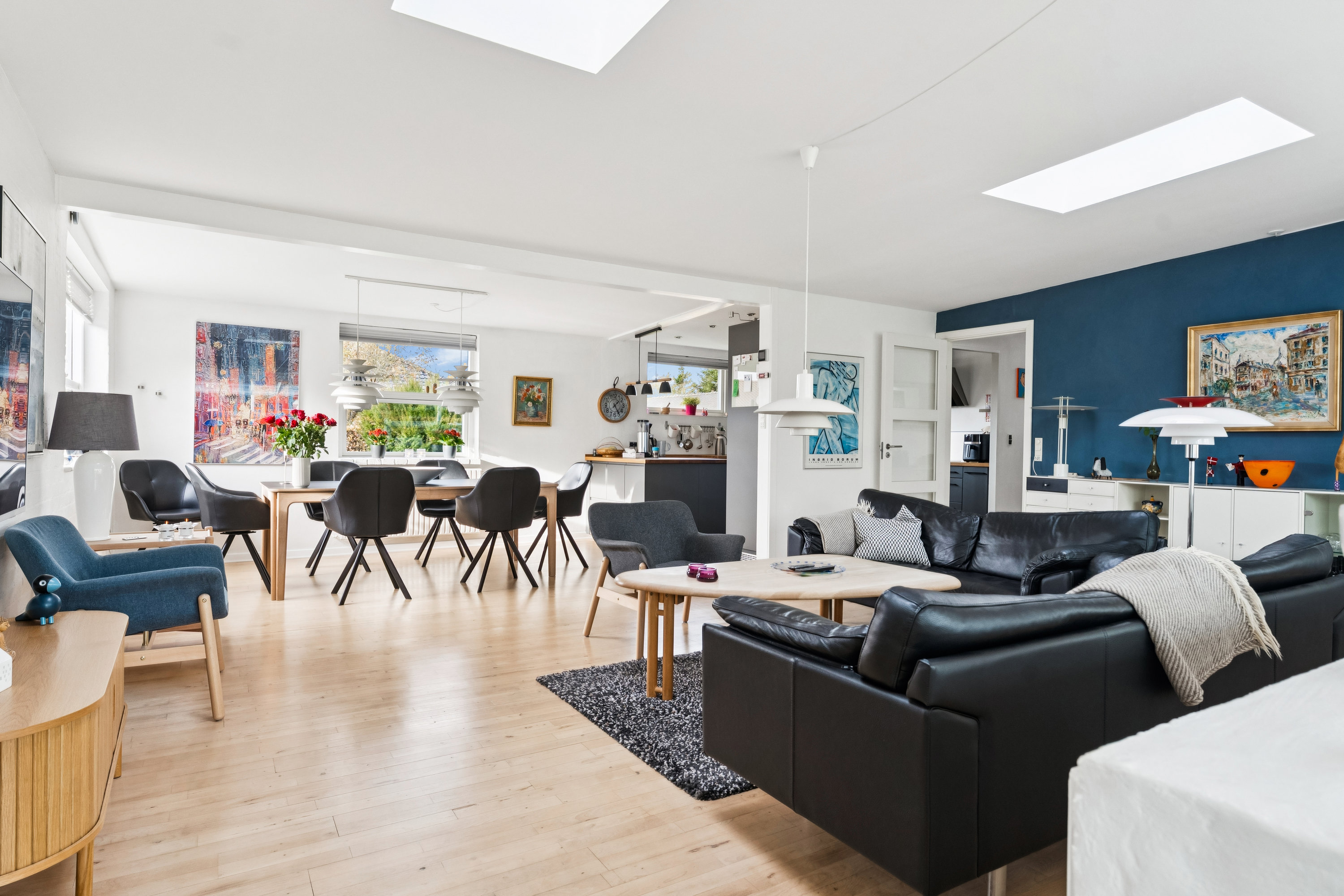 Fremhævet stue billede i fuldskærmstilstand. Billede af Yrsavej 20, 8920 Randers NV