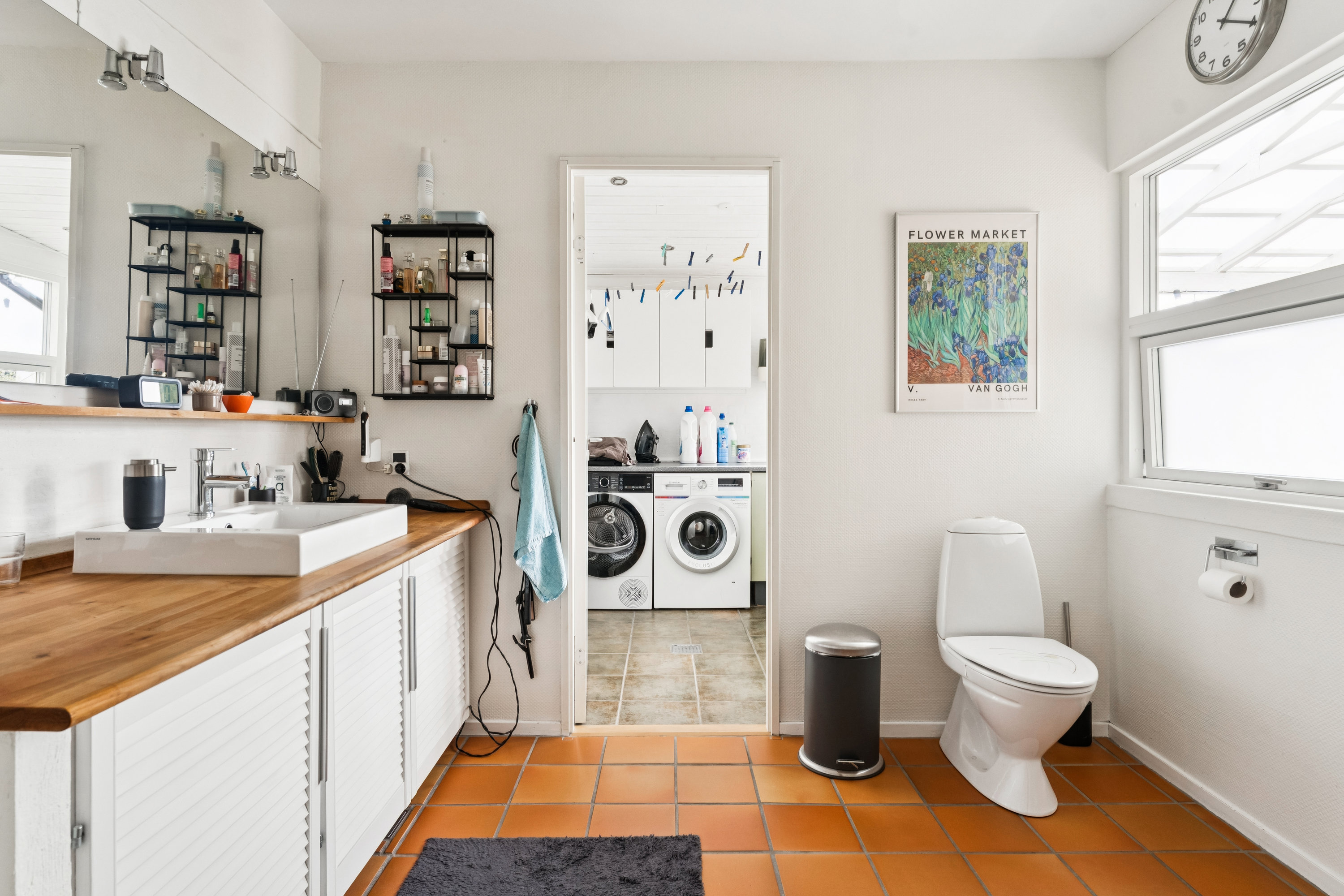 Fremhævet badeværelse billede i fuldskærmstilstand. Billede af Yrsavej 20, 8920 Randers NV