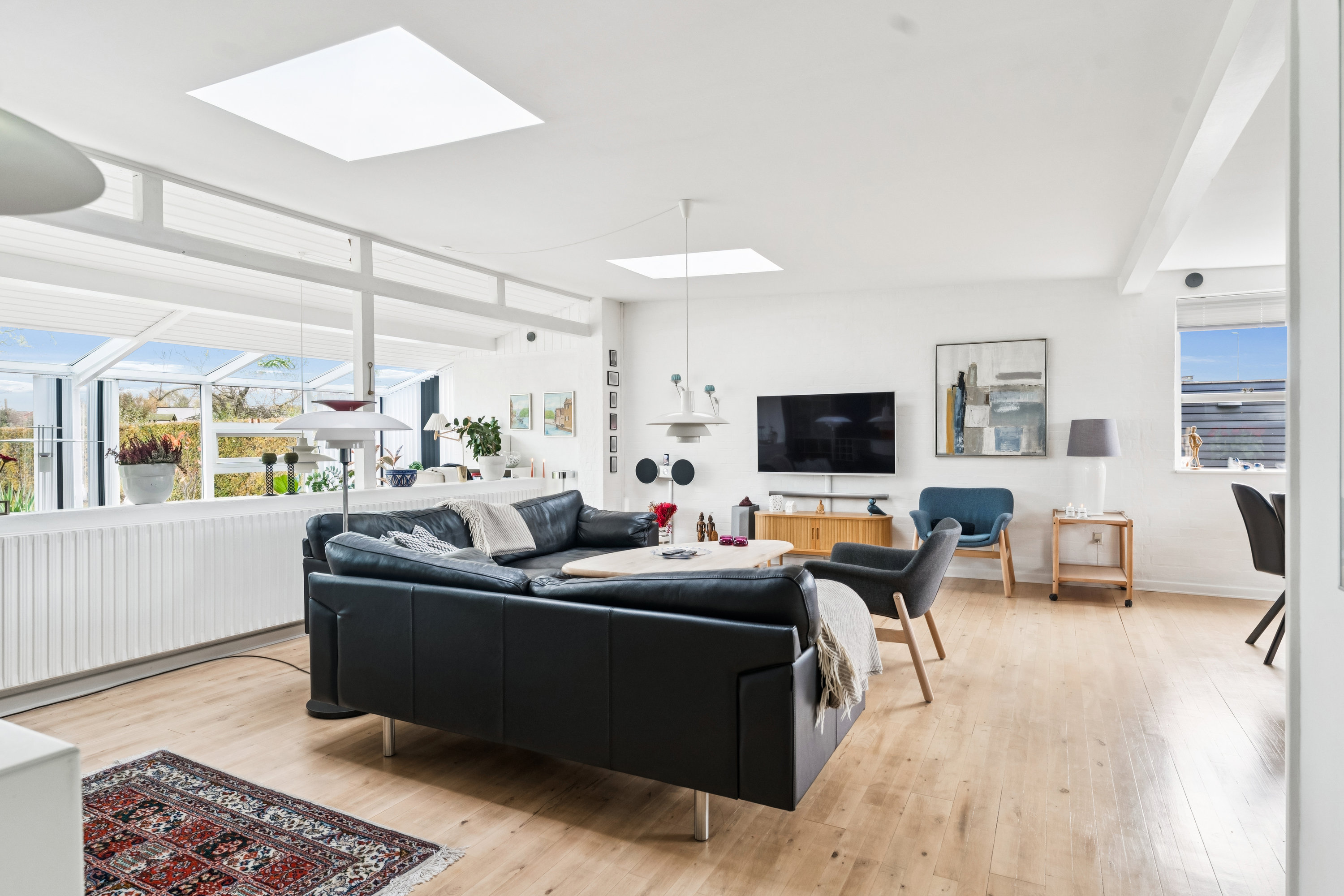 Fremhævet stue billede i fuldskærmstilstand. Billede af Yrsavej 20, 8920 Randers NV