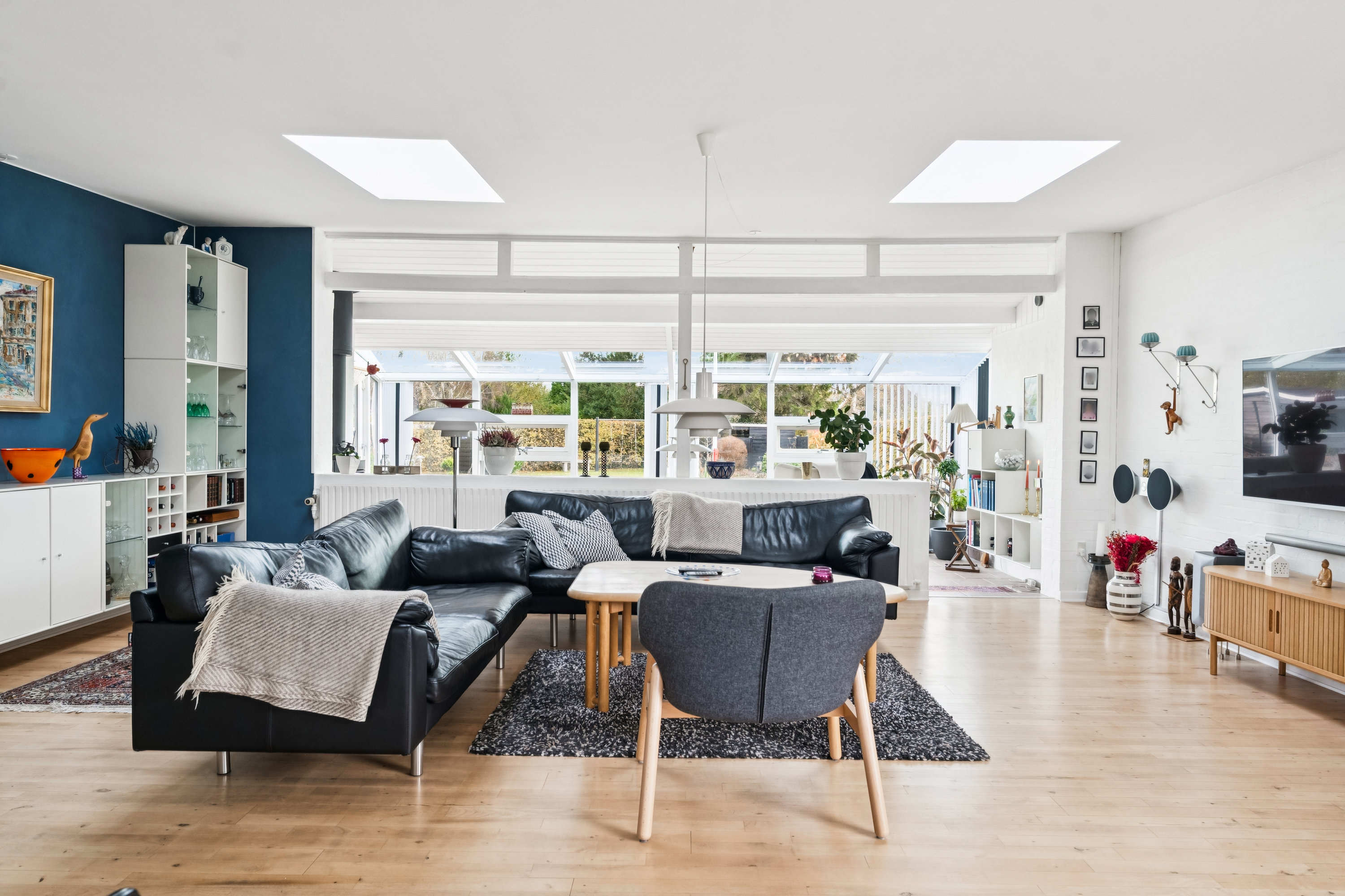 Fremhævet stue billede i fuldskærmstilstand. Billede af Yrsavej 20, 8920 Randers NV