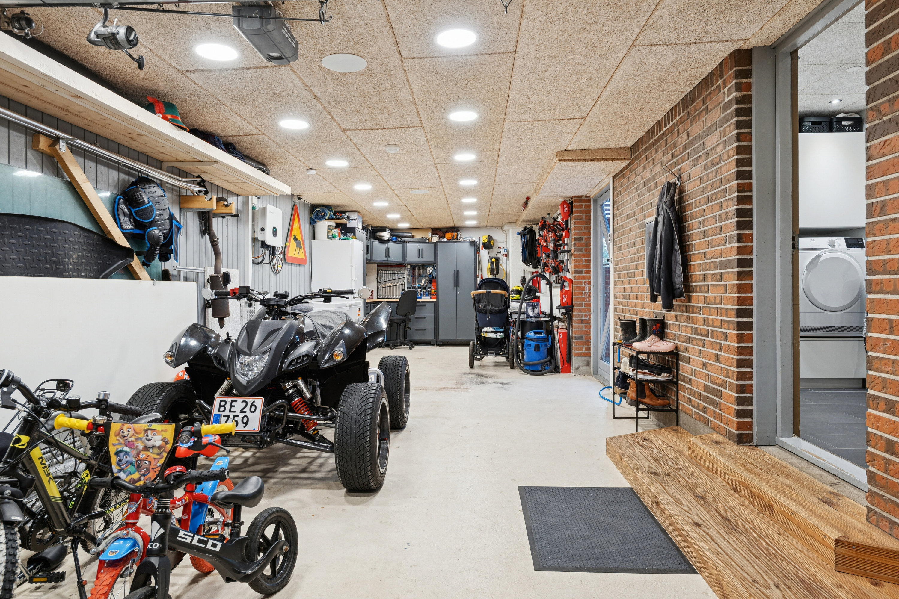 Fremhævet indendørs billede i fuldskærmstilstand. Billede af Ulvmosevej 4, Lendum, 9870 Sindal