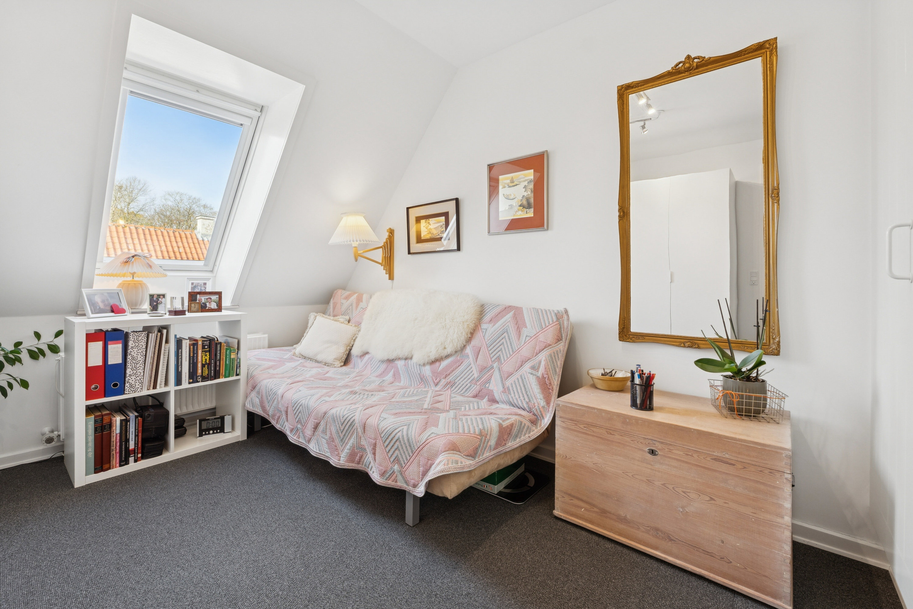 Fremhævet soveværelse billede i fuldskærmstilstand. Billede af Nørreport 16, 1., 5900 Rudkøbing