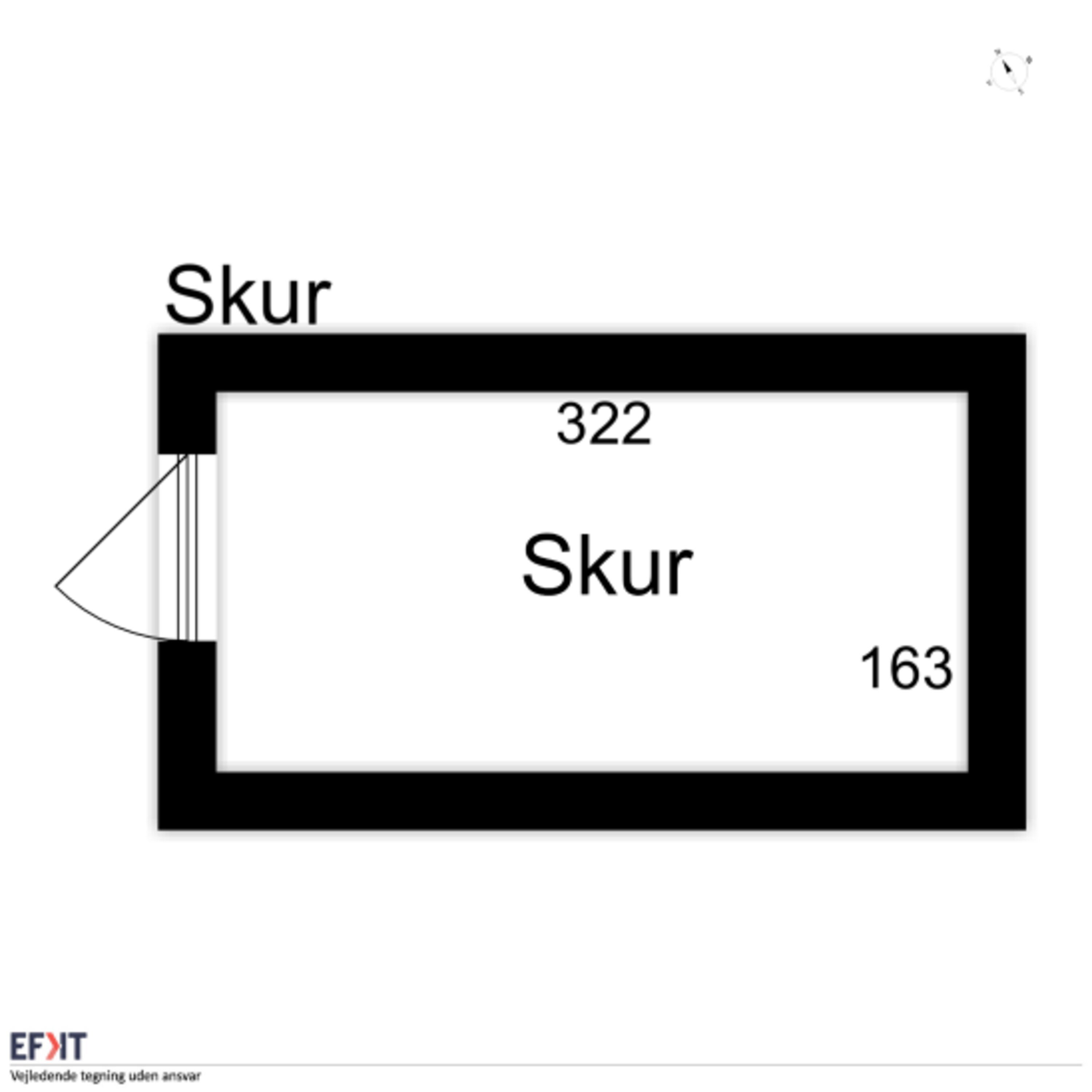 Plantegninger billede af Nørreport 16, 1., 5900 Rudkøbing