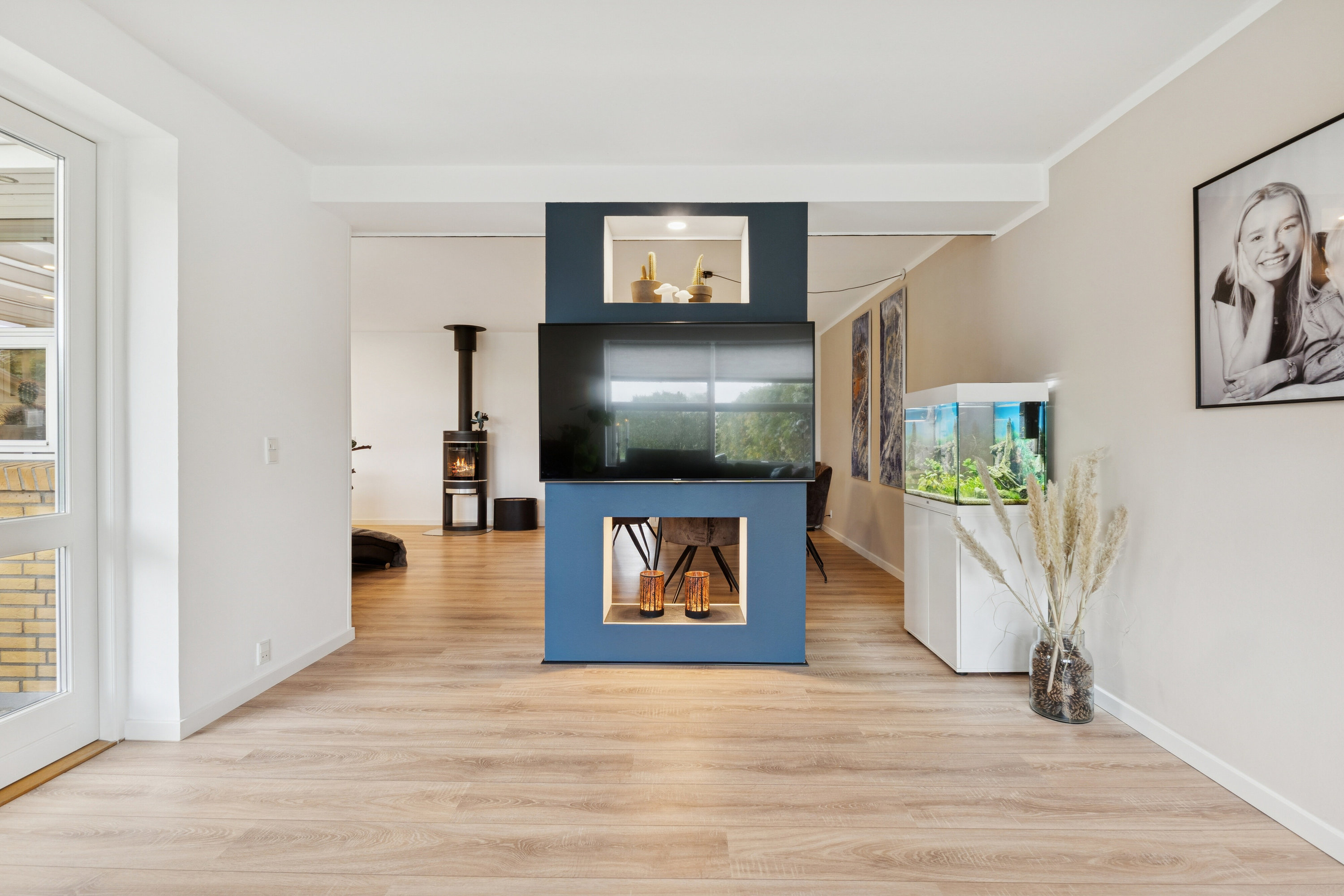 Fremhævet stue billede i fuldskærmstilstand. Billede af Morelvej 65, Sanderum, 5250 Odense SV