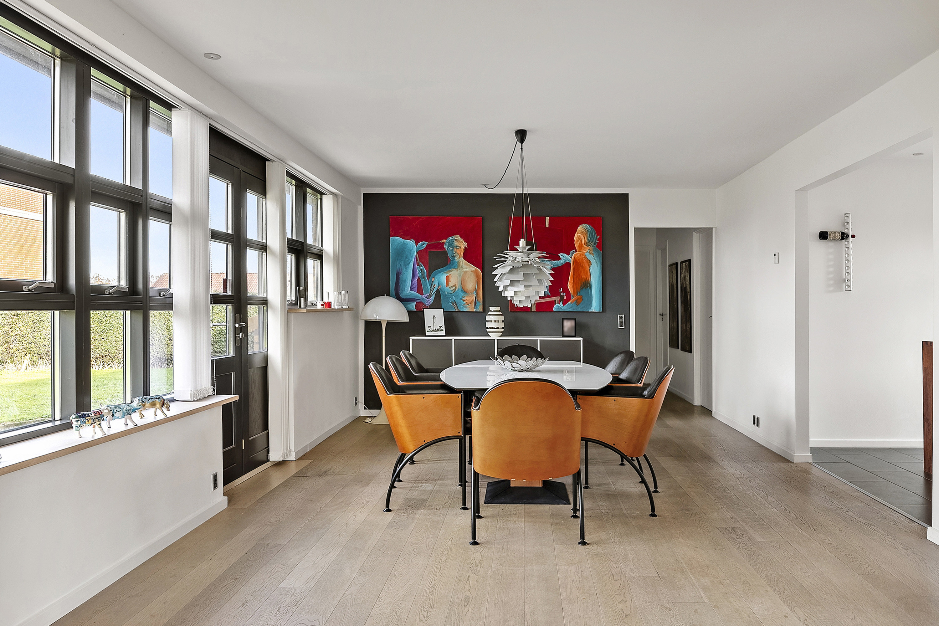 Fremhævet spisestue billede i fuldskærmstilstand. Billede af Højgårdsvej 30, 8362 Hørning