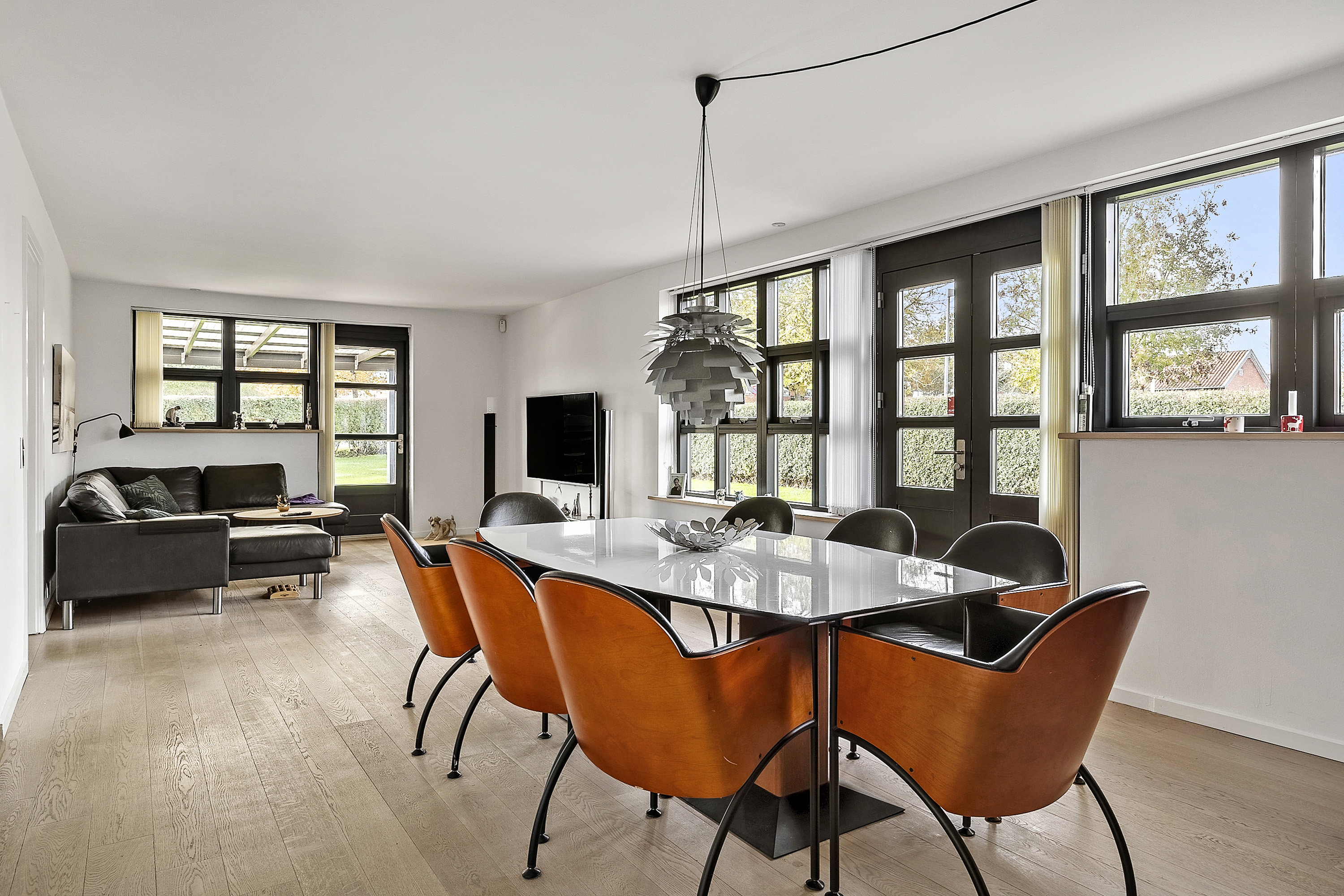 Fremhævet spisestue billede i fuldskærmstilstand. Billede af Højgårdsvej 30, 8362 Hørning