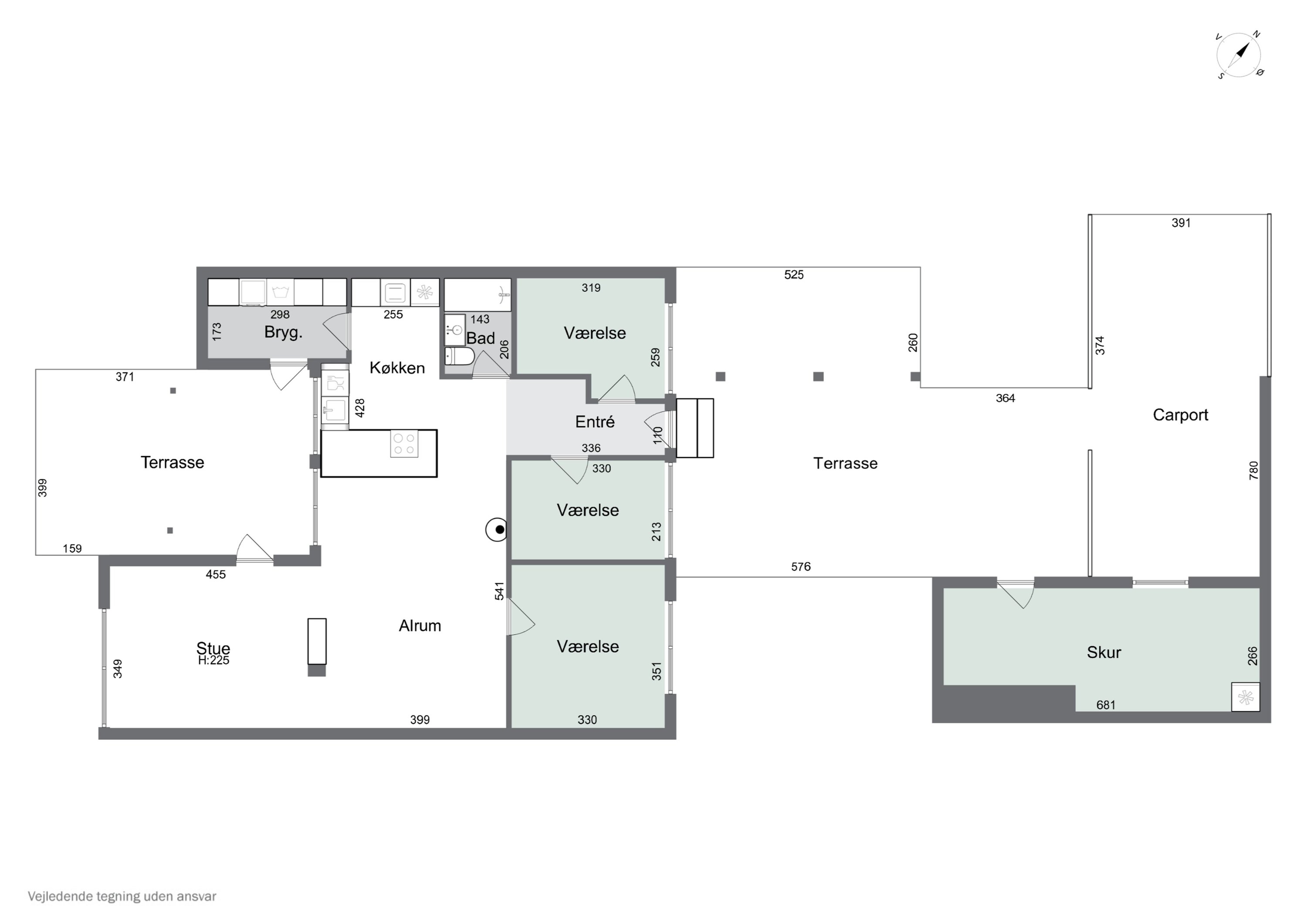 Plantegninger billede af Morelvej 65, Sanderum, 5250 Odense SV