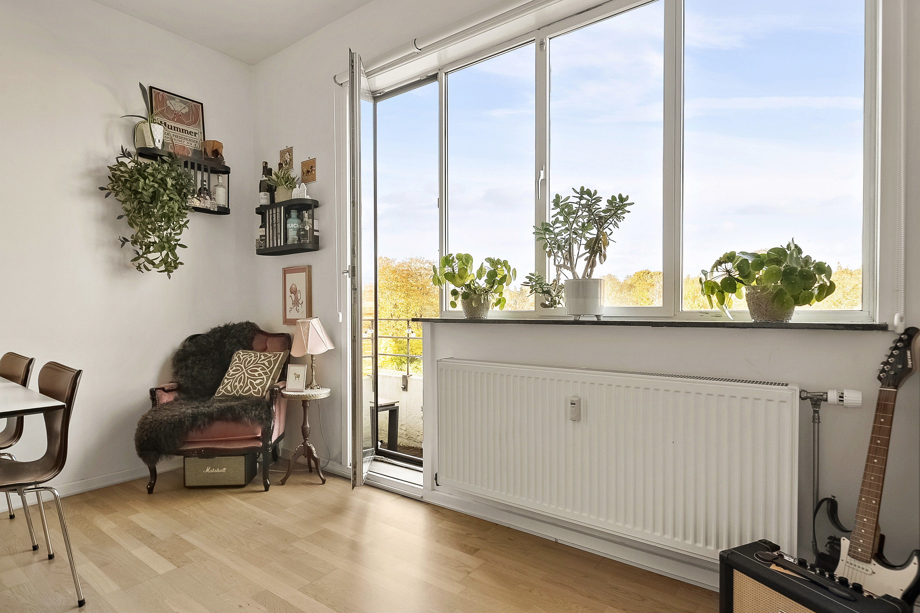 Fremhævet stue billede i fuldskærmstilstand. Billede af Skovvejen 44A, 4. tv., 8000 Aarhus C