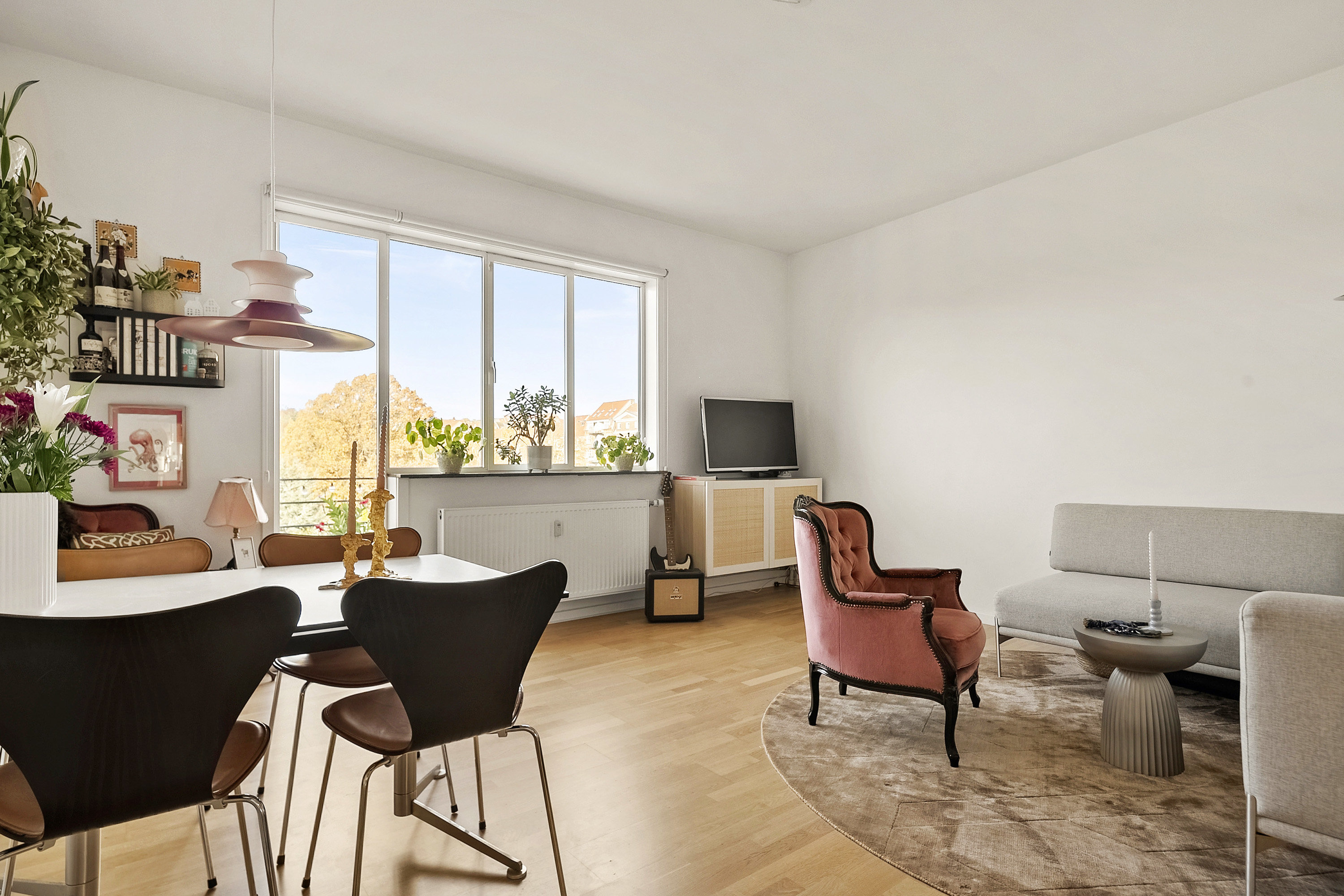 Miniaturebillede 1: spisestue. Billede af Skovvejen 44A, 4. tv., 8000 Aarhus C