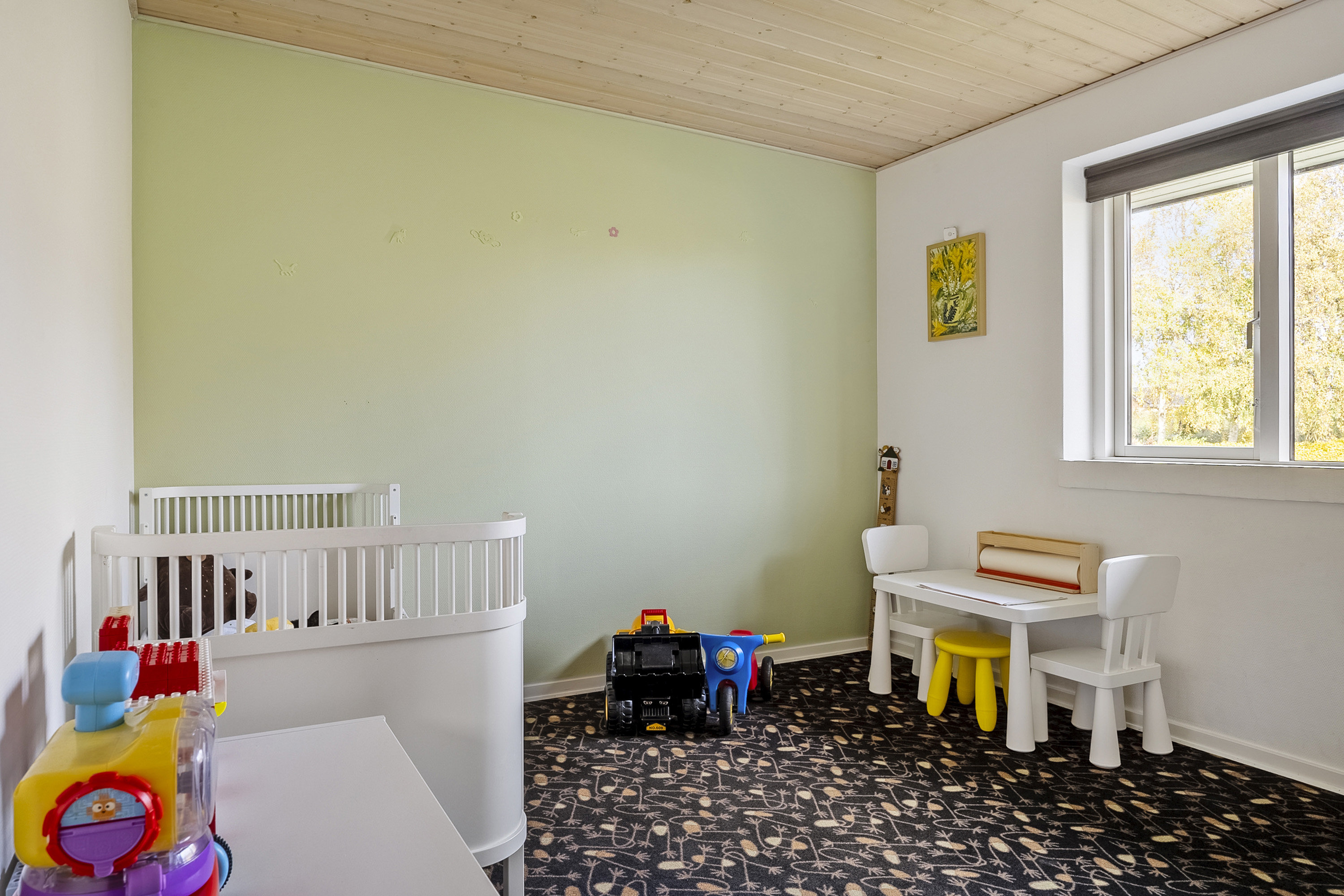 Fremhævet soveværelse billede i fuldskærmstilstand. Billede af Novembervej 18, 8700 Horsens