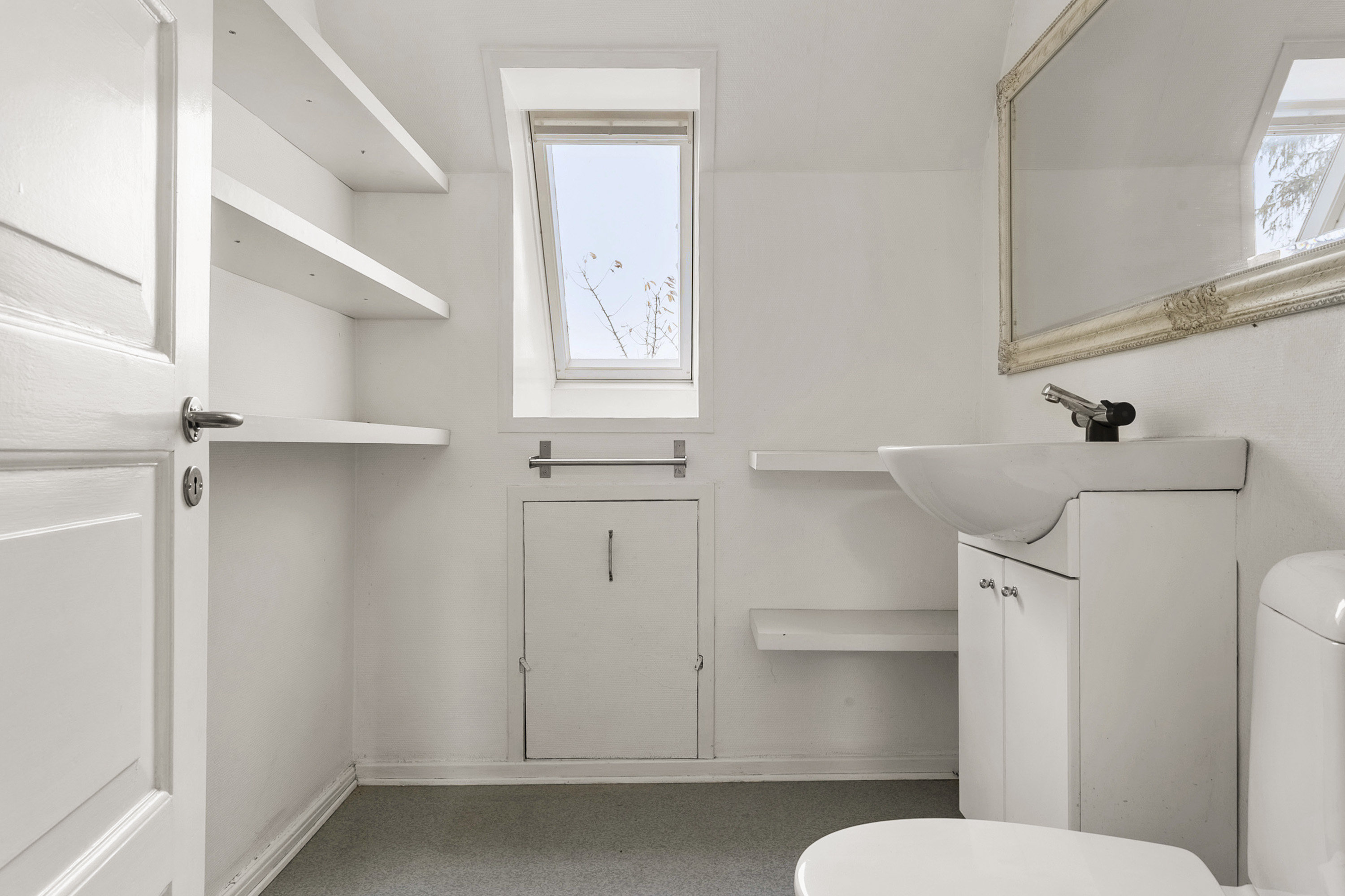 Fremhævet badeværelse billede i fuldskærmstilstand. Billede af Apotekerbakken 16, 8783 Hornsyld