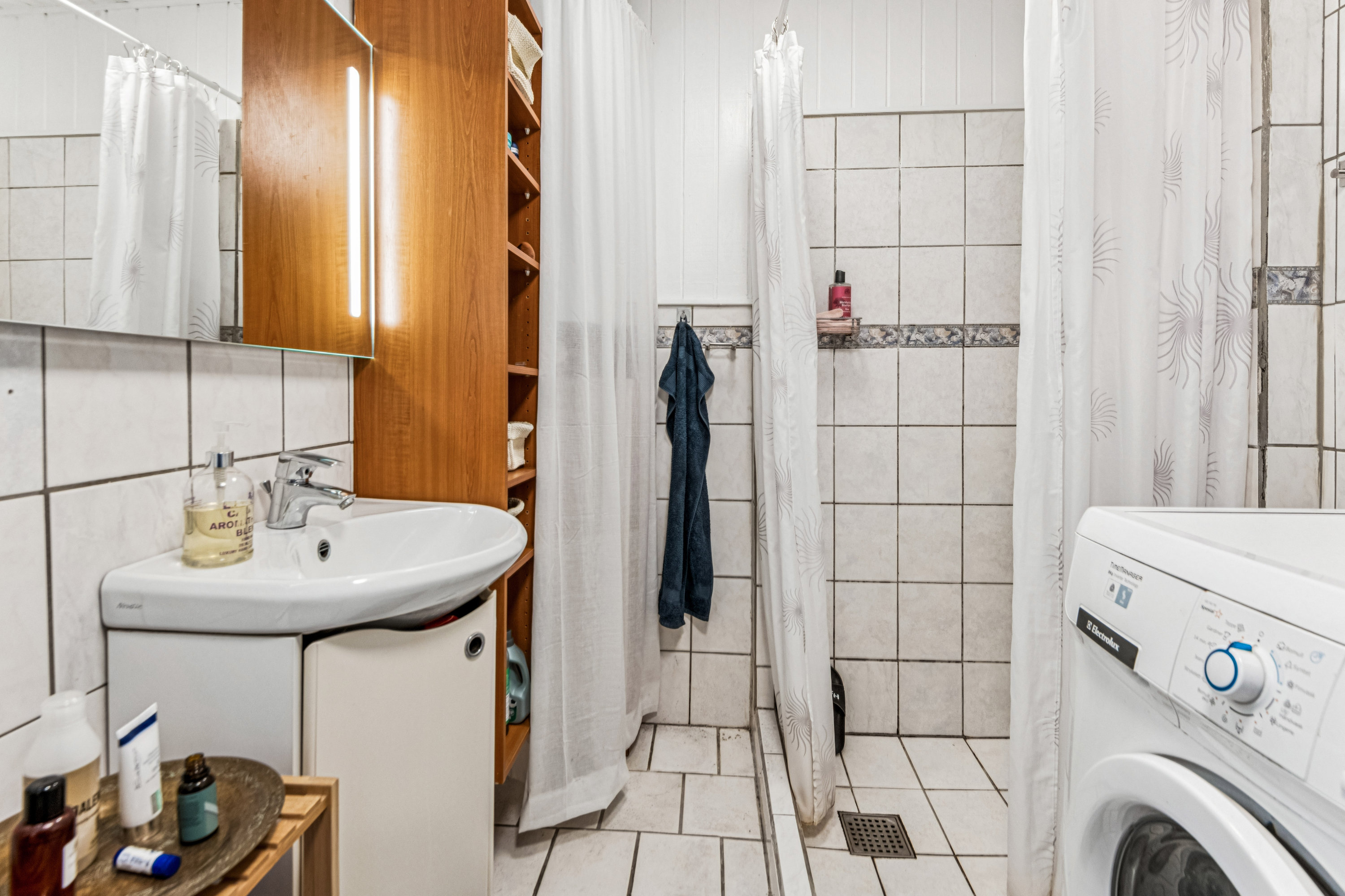 Fremhævet badeværelse billede i fuldskærmstilstand. Billede af Nørholmsvej 324, 9000 Aalborg