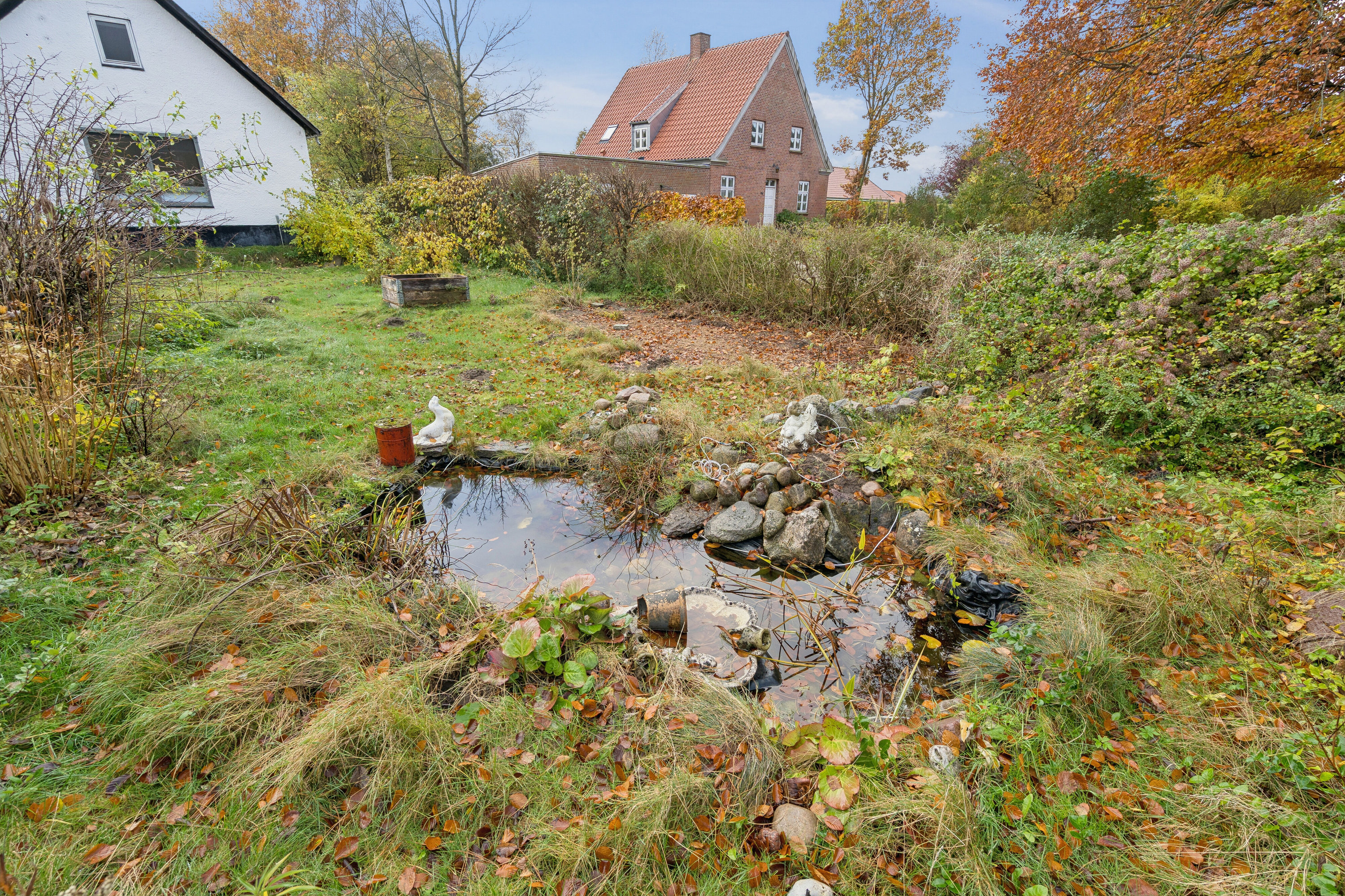 Fremhævet set fra haven billede i fuldskærmstilstand. Billede af Assensvej 170, Hillerslev, 5750 Ringe