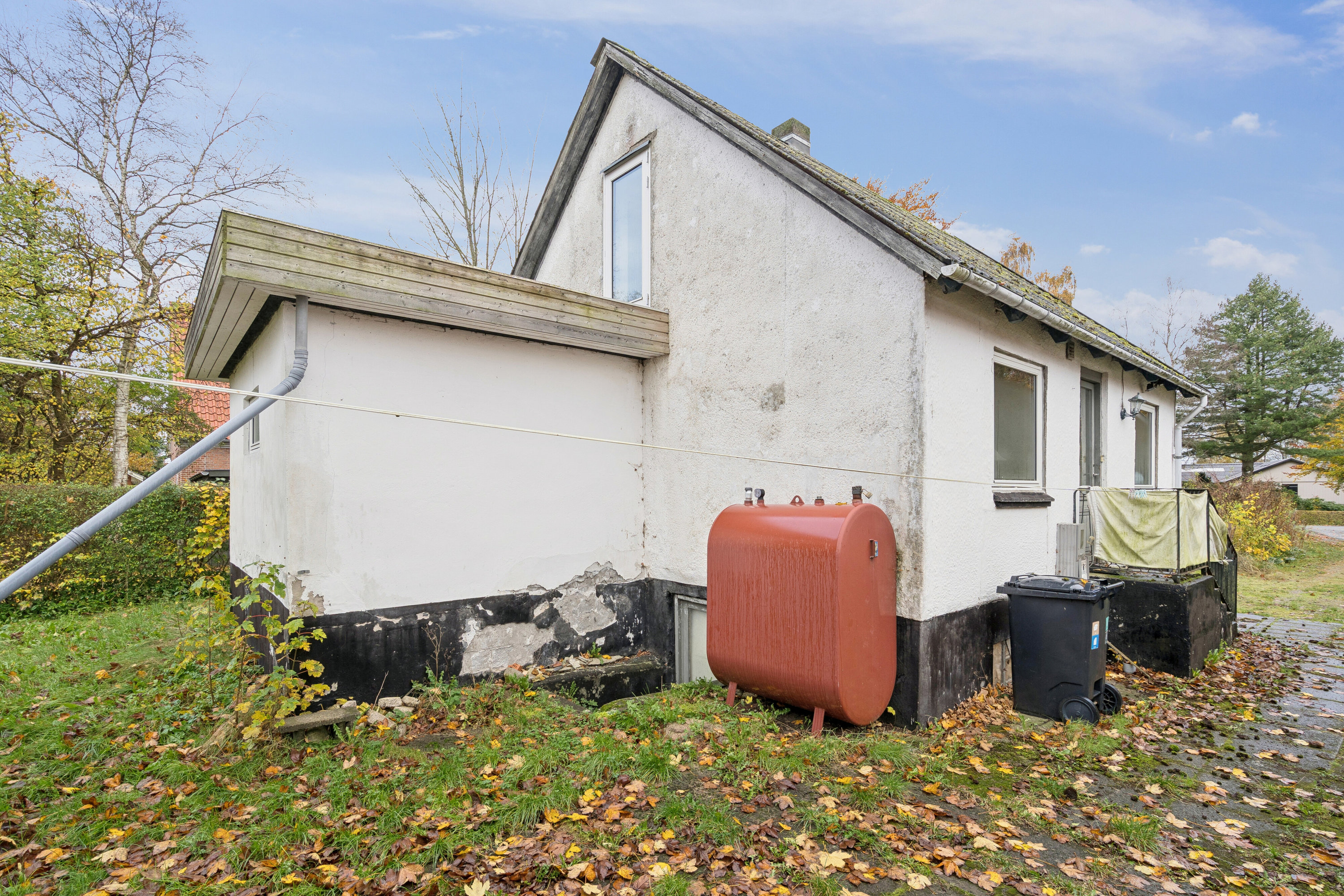 Fremhævet set fra haven billede i fuldskærmstilstand. Billede af Assensvej 170, Hillerslev, 5750 Ringe