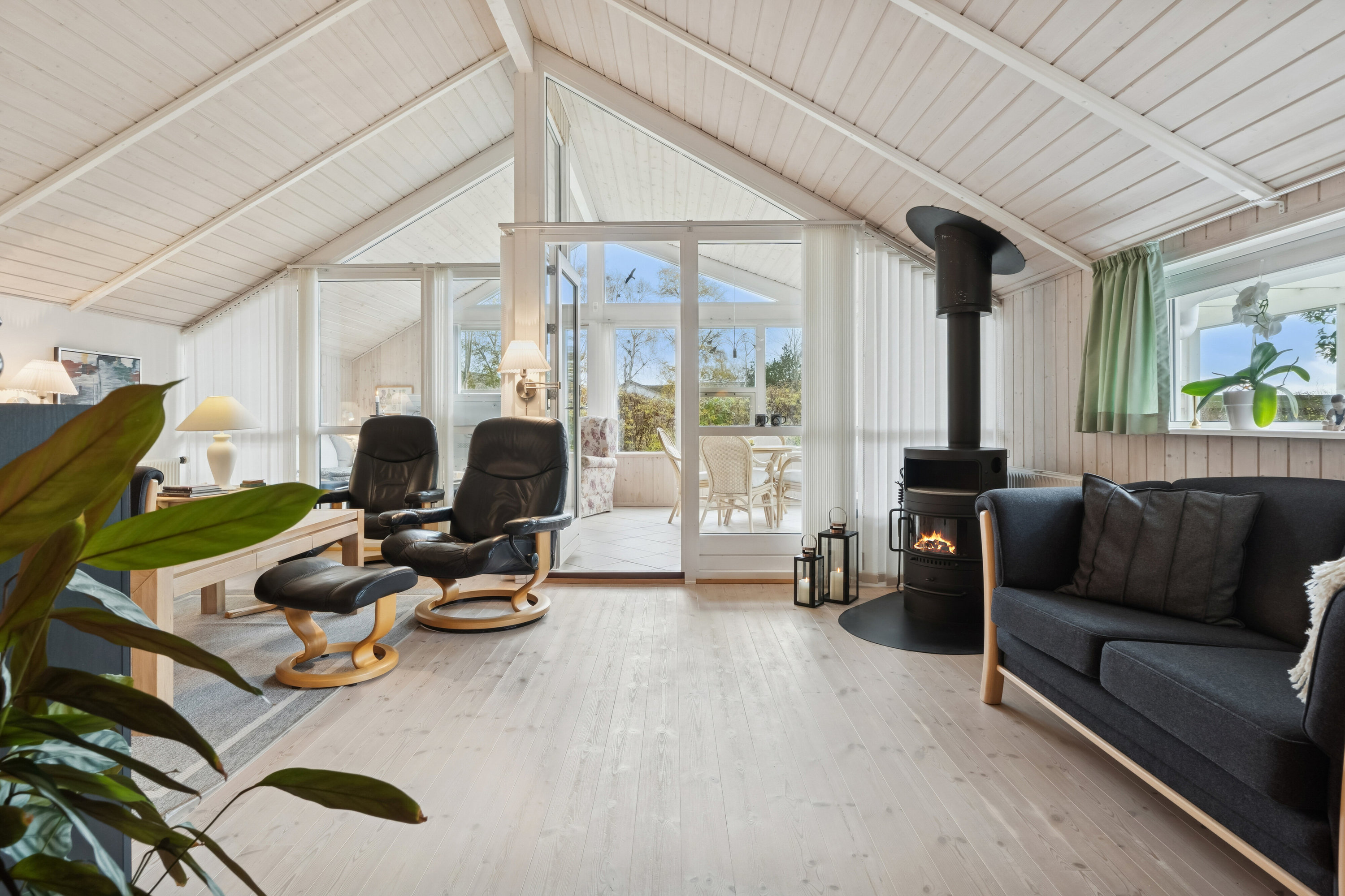 Fremhævet stue billede i fuldskærmstilstand. Billede af Pilehaven 2, Ferslev, 4050 Skibby