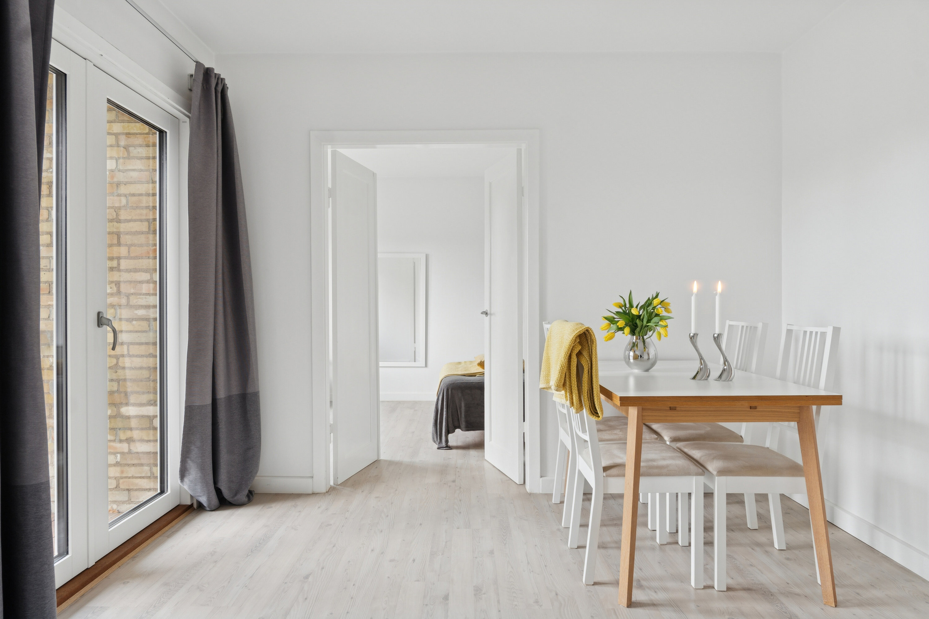 Fremhævet spisestue billede i fuldskærmstilstand. Billede af Frederiksdalsvej 105E, 1. th., 2830 Virum