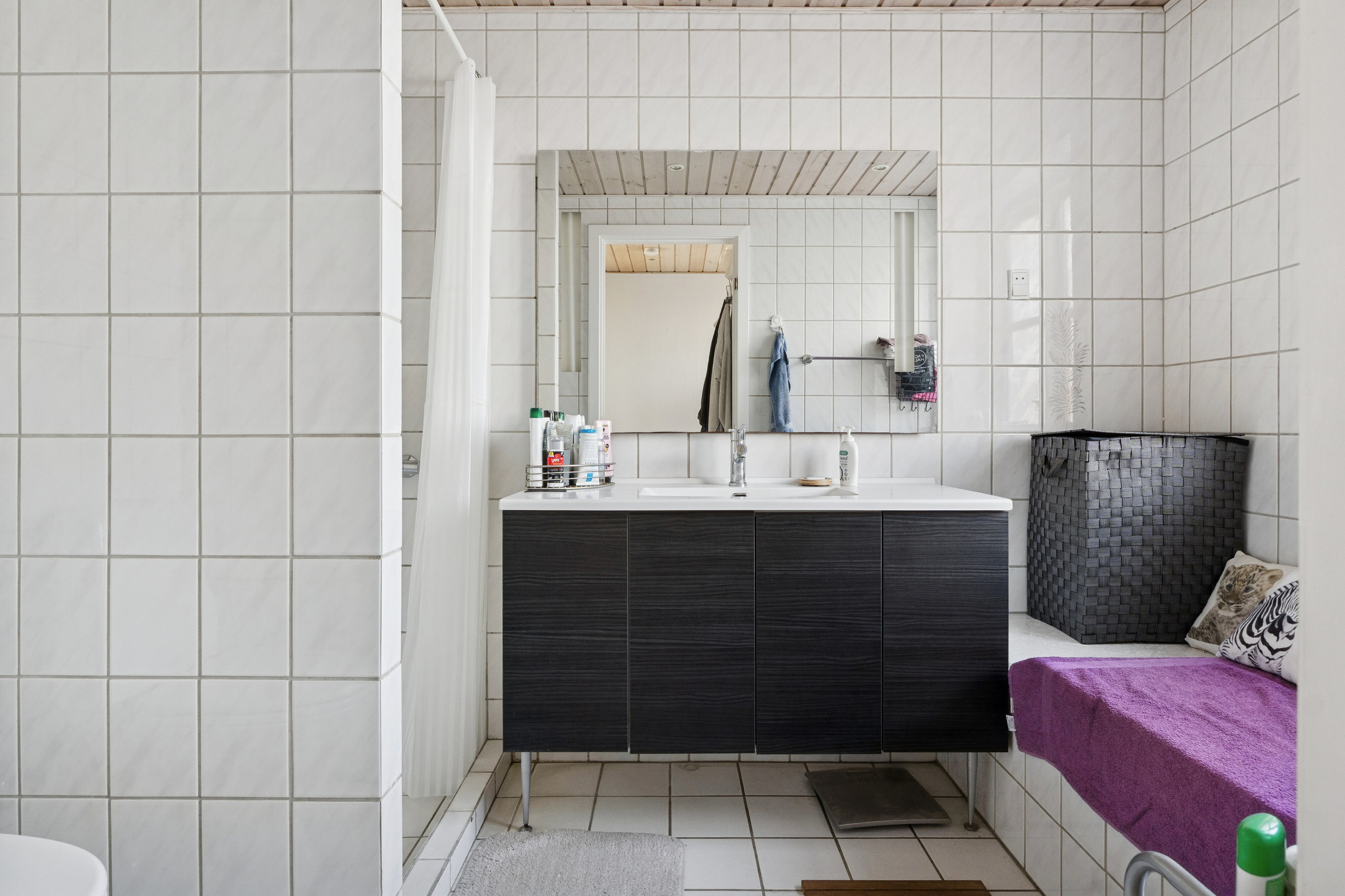 Fremhævet badeværelse billede i fuldskærmstilstand. Billede af Bildsøvej 4, Bildsø, 4200 Slagelse