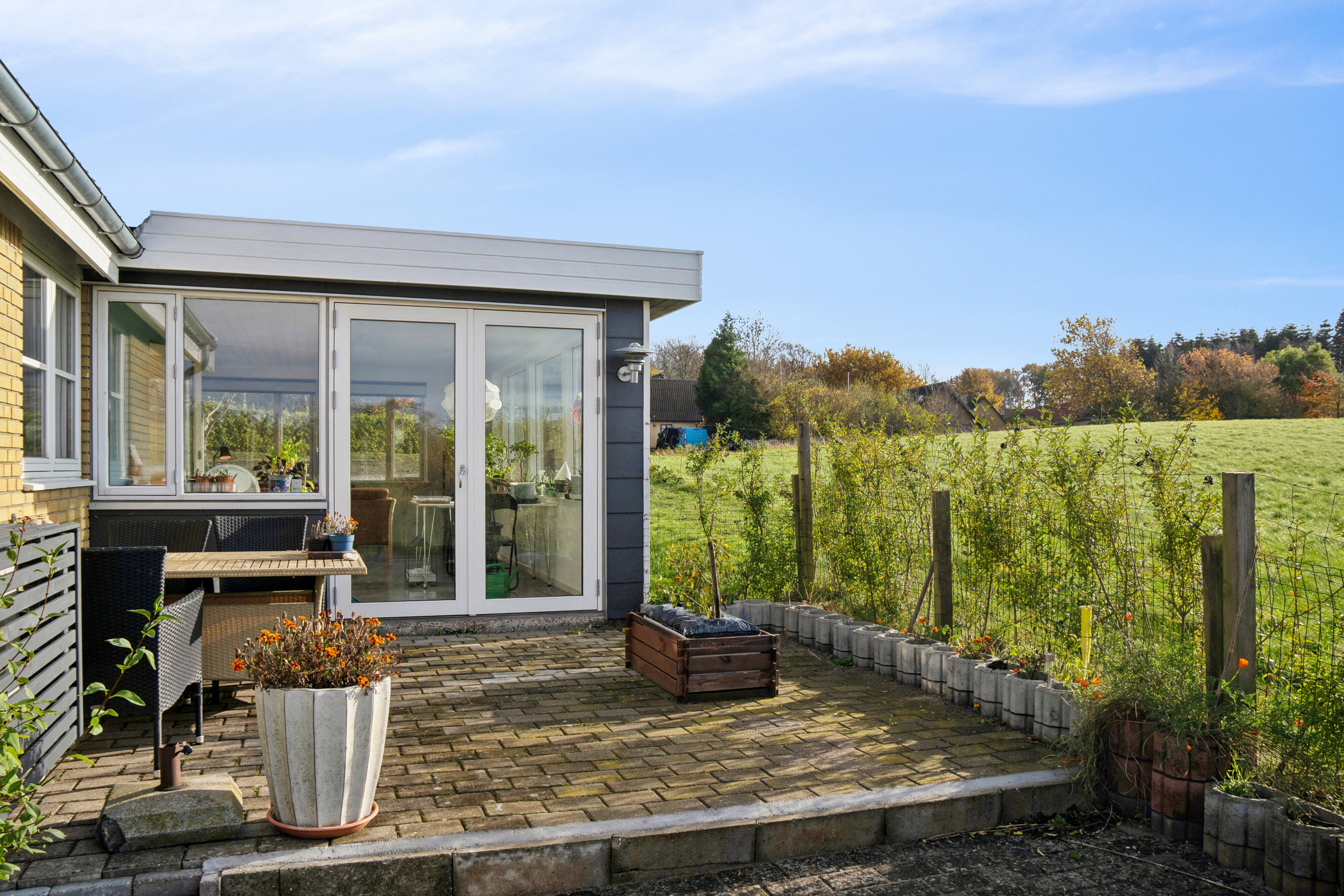 Fremhævet terrasse billede i fuldskærmstilstand. Billede af Bildsøvej 4, Bildsø, 4200 Slagelse