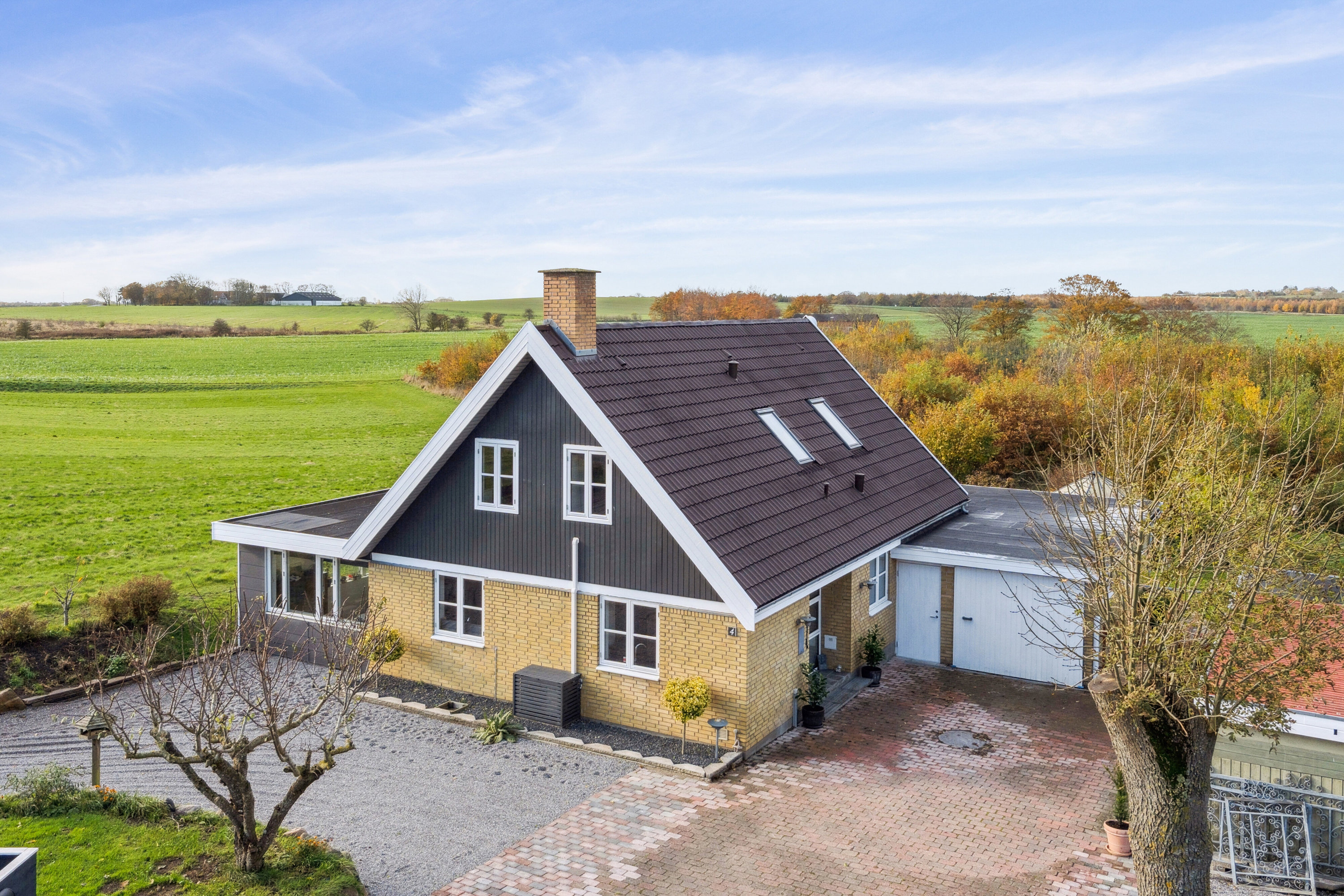 Fremhævet set fra vejen billede i fuldskærmstilstand. Billede af Bildsøvej 4, Bildsø, 4200 Slagelse