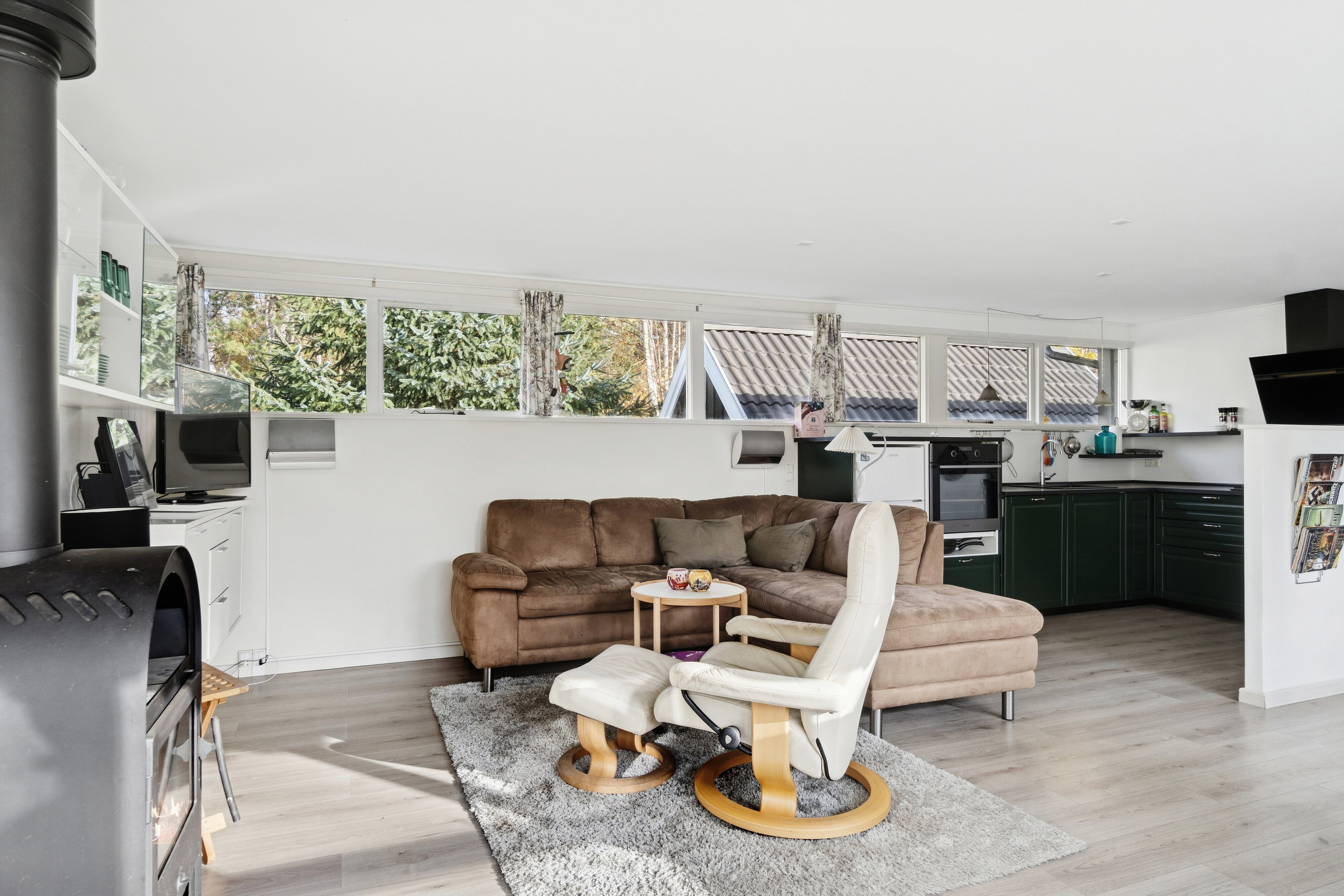 Fremhævet stue billede i fuldskærmstilstand. Billede af Landemærket 1A, Yderby Lyng, 4583 Sjællands Odde