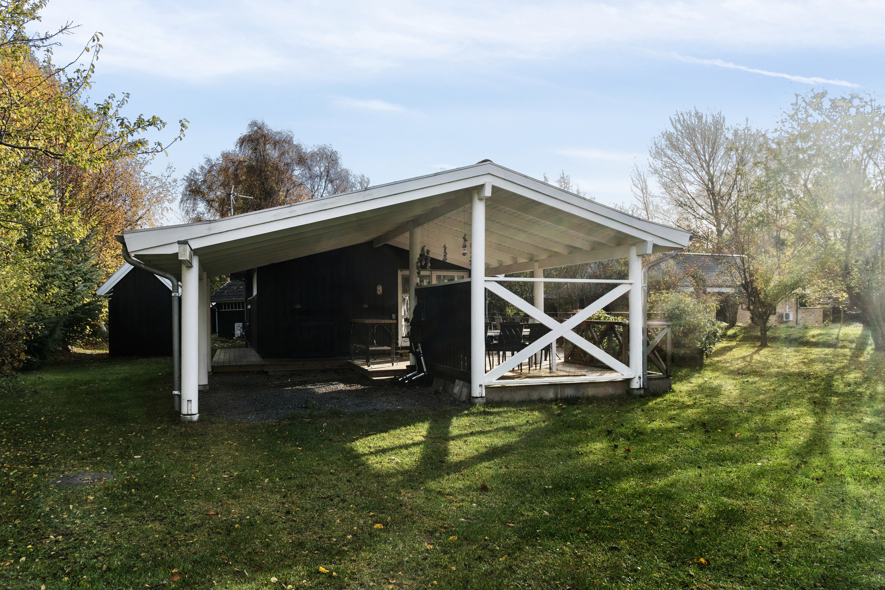 Miniaturebillede 2: set fra haven. Billede af Landemærket 1A, Yderby Lyng, 4583 Sjællands Odde