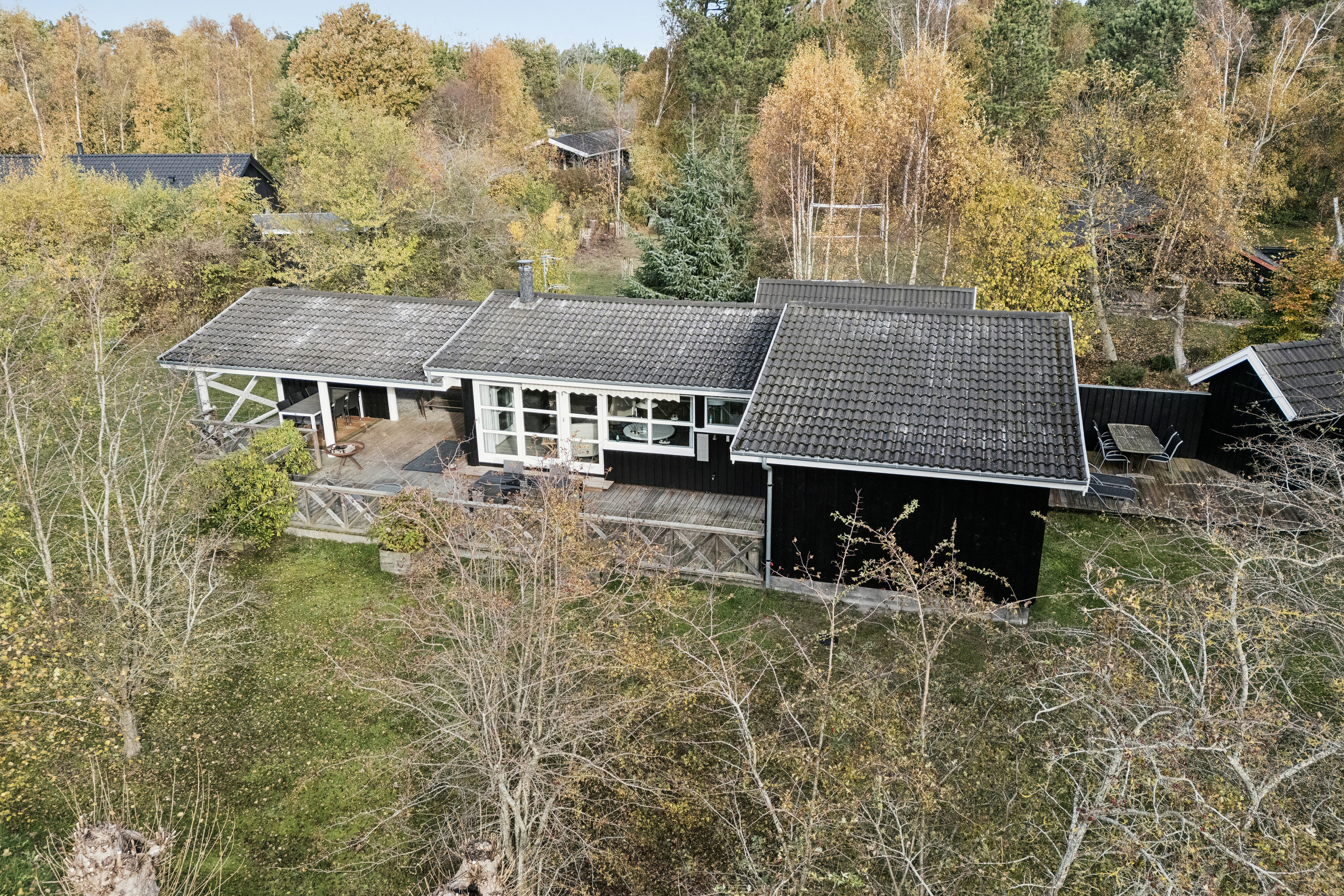 Fremhævet luftfoto billede i fuldskærmstilstand. Billede af Landemærket 1A, Yderby Lyng, 4583 Sjællands Odde