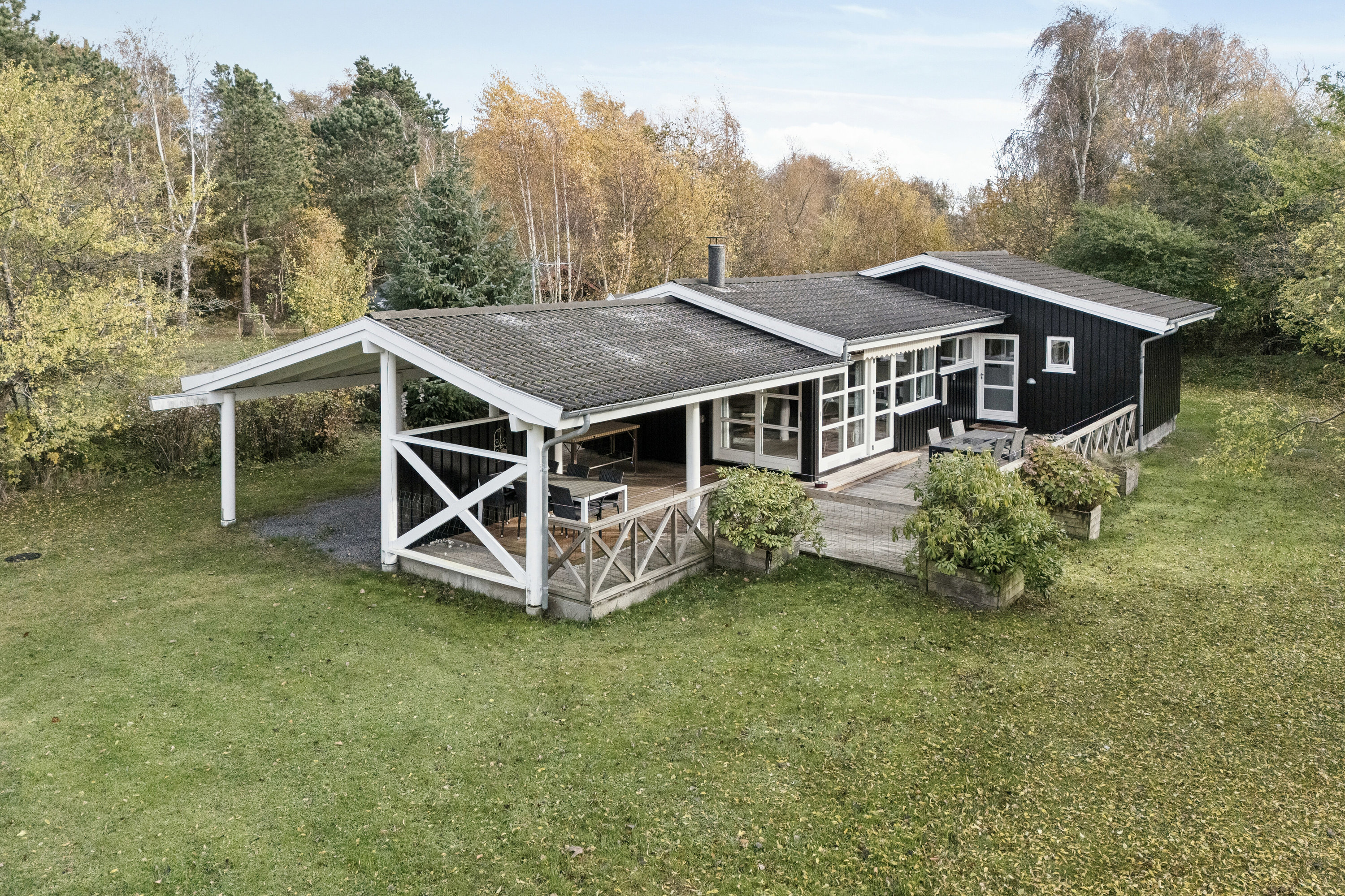 Miniaturebillede 1: luftfoto. Billede af Landemærket 1A, Yderby Lyng, 4583 Sjællands Odde