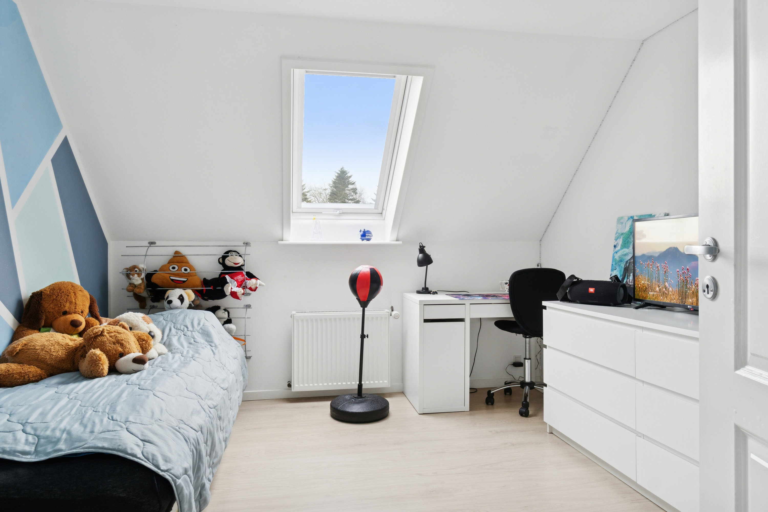 Fremhævet børneværelse billede i fuldskærmstilstand. Billede af Katrinevej 9, Gimlinge, 4200 Slagelse