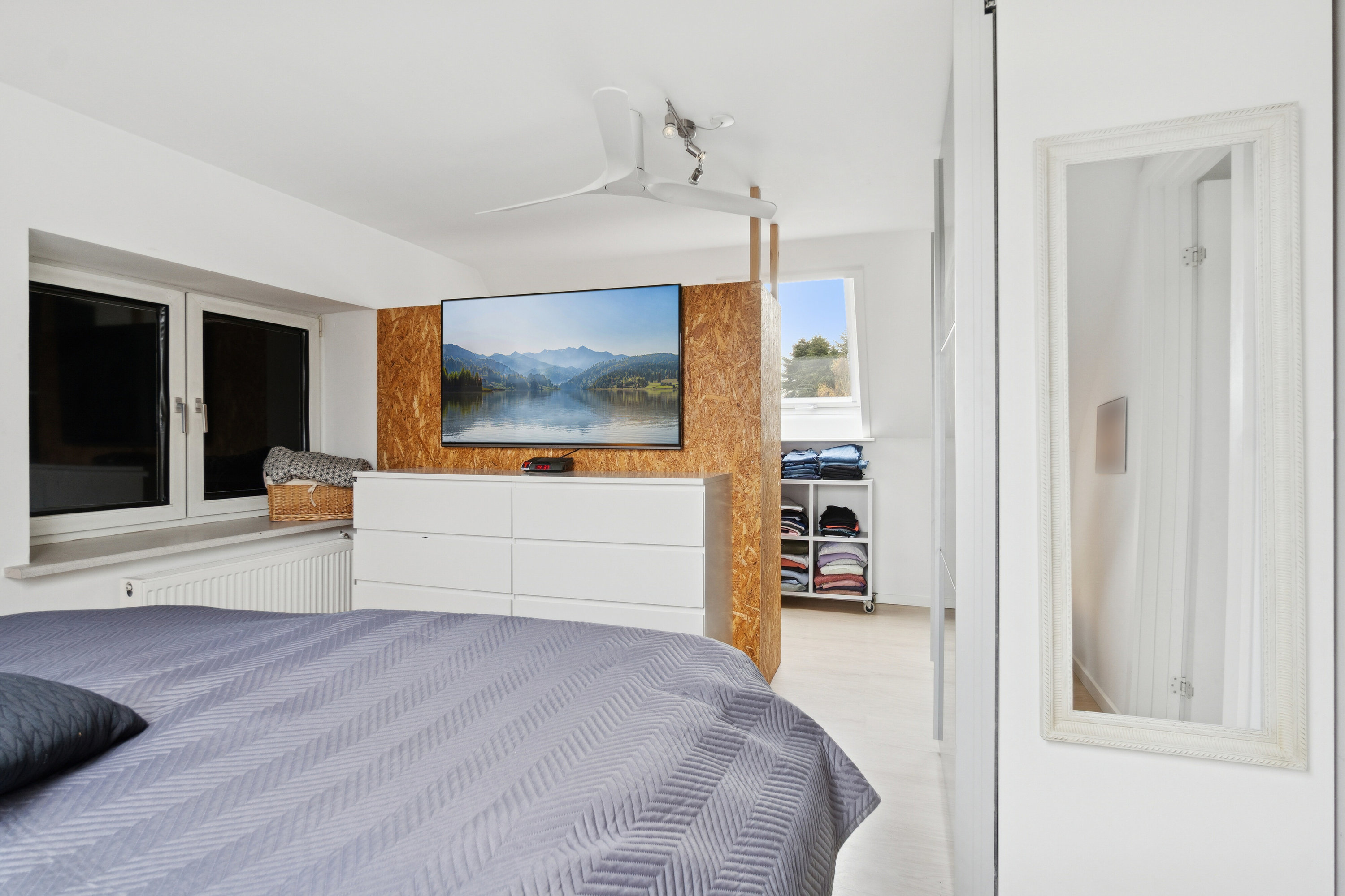 Fremhævet soveværelse billede i fuldskærmstilstand. Billede af Katrinevej 9, Gimlinge, 4200 Slagelse