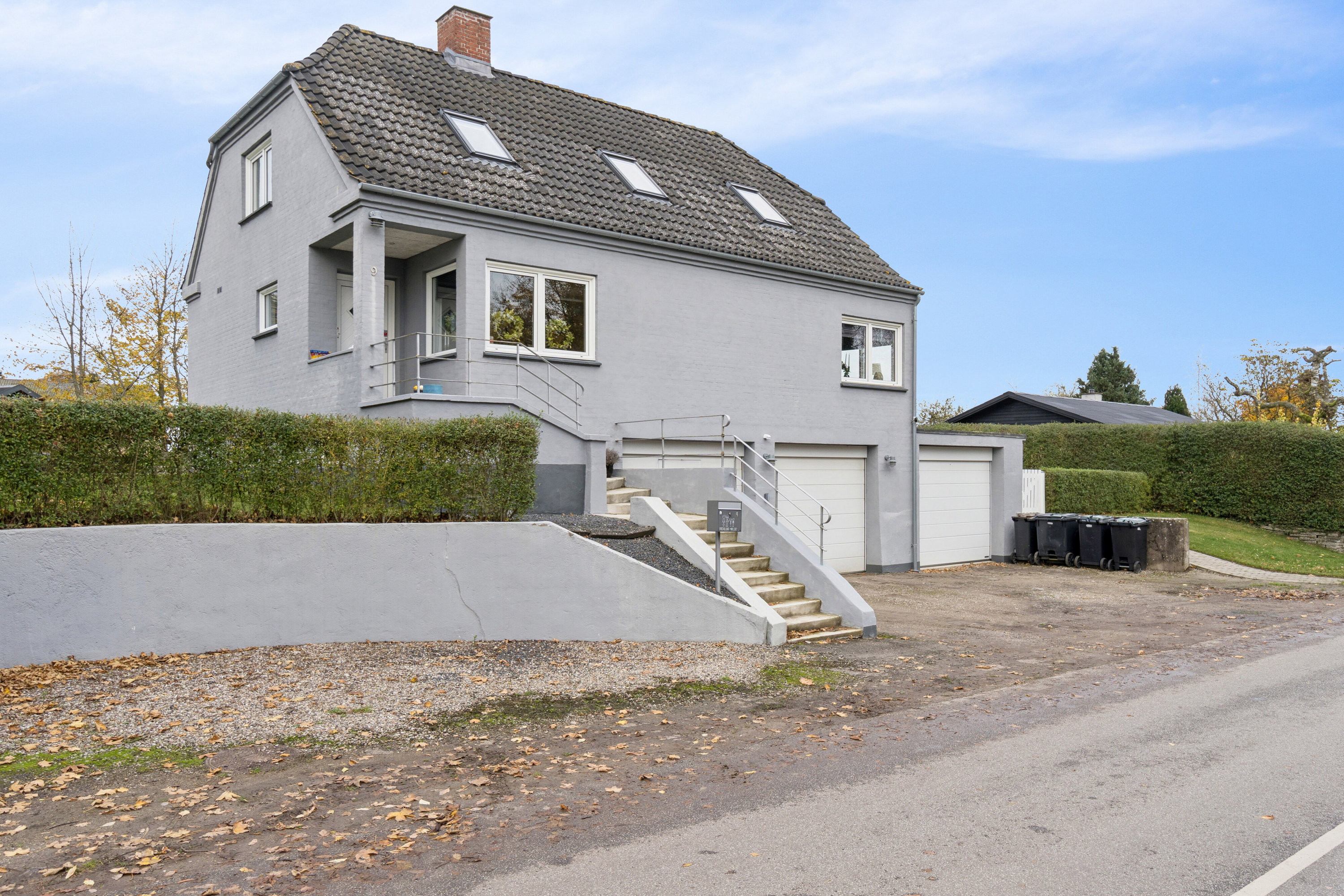 Fremhævet set fra vejen billede i fuldskærmstilstand. Billede af Katrinevej 9, Gimlinge, 4200 Slagelse