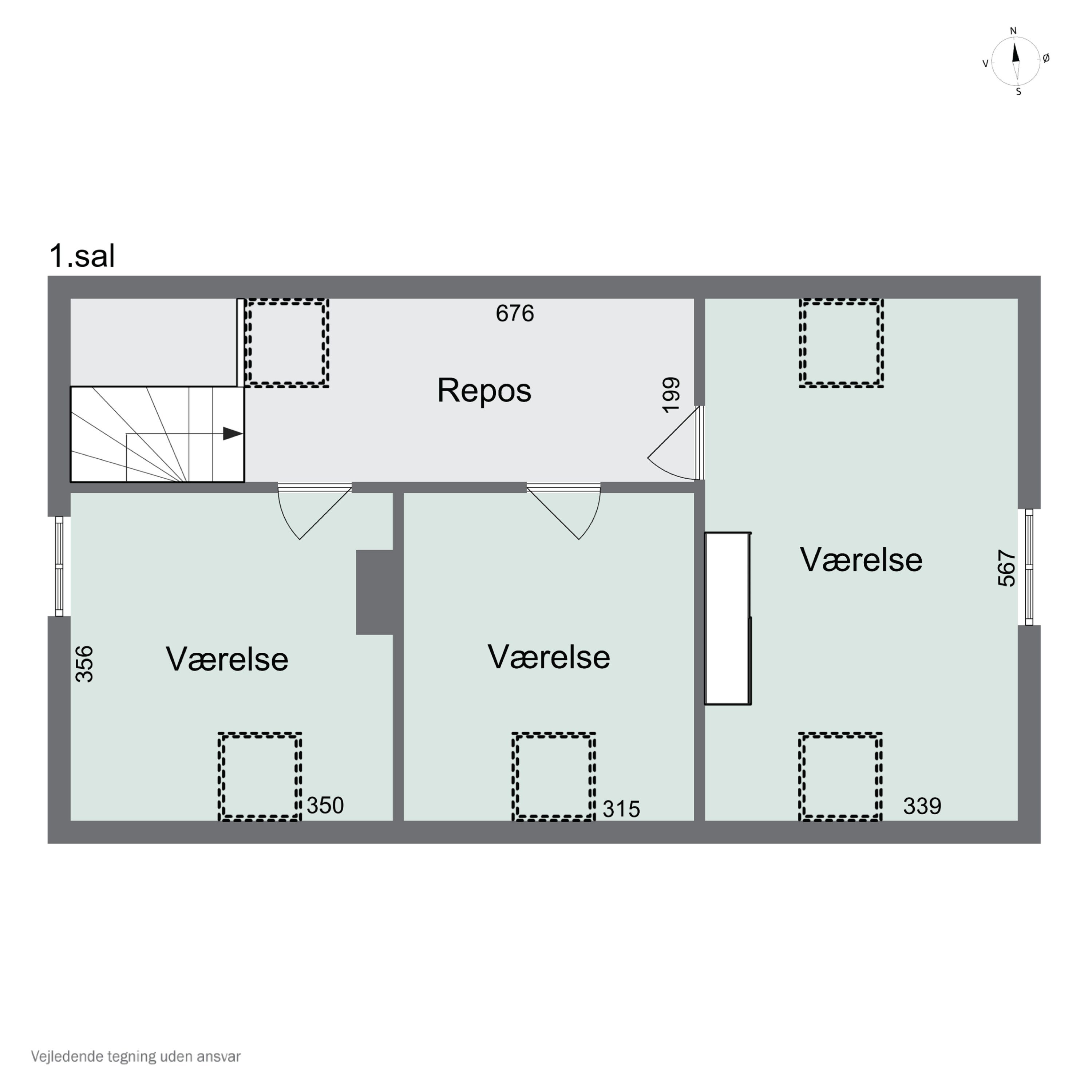Plantegninger billede af Katrinevej 9, Gimlinge, 4200 Slagelse
