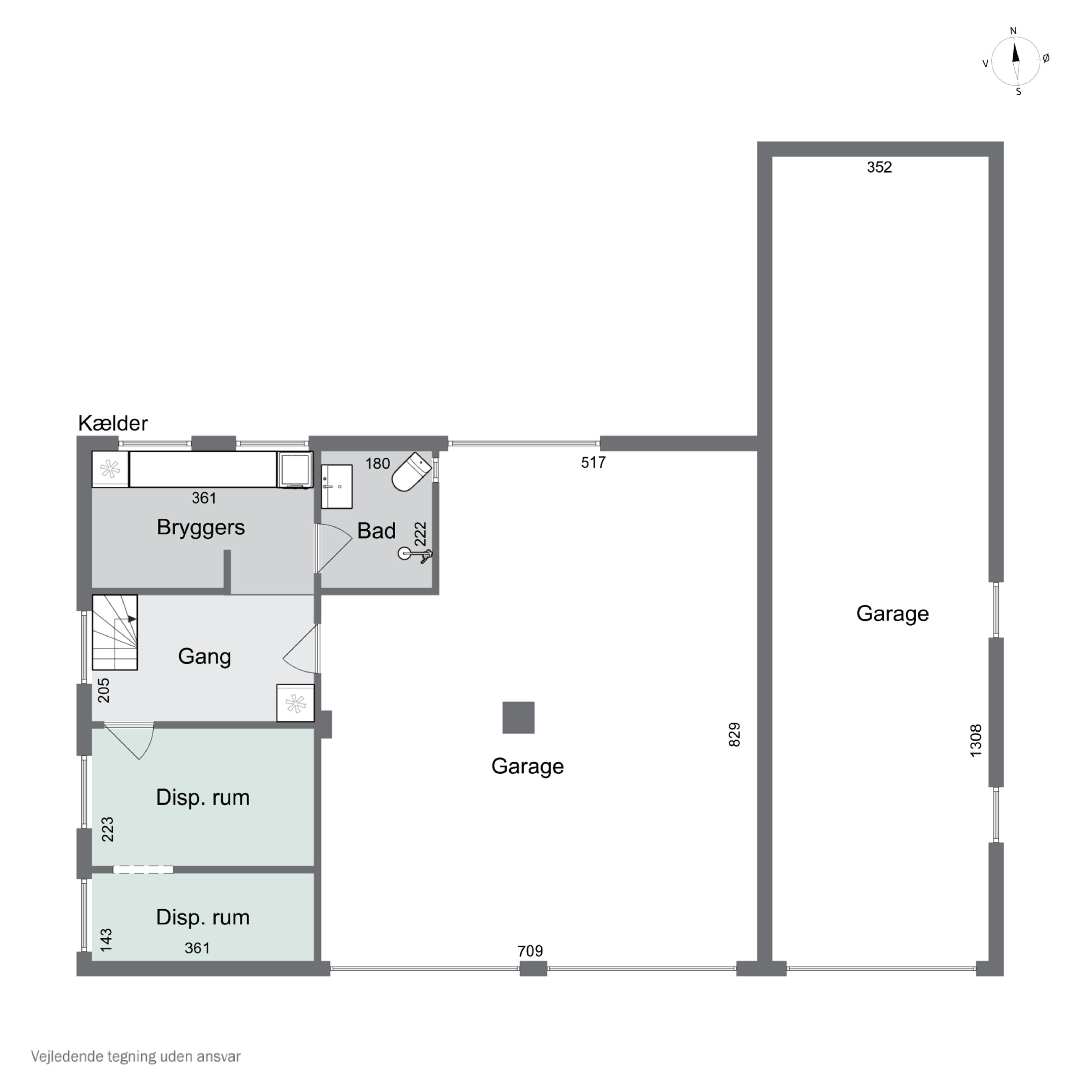 Plantegninger billede af Katrinevej 9, Gimlinge, 4200 Slagelse