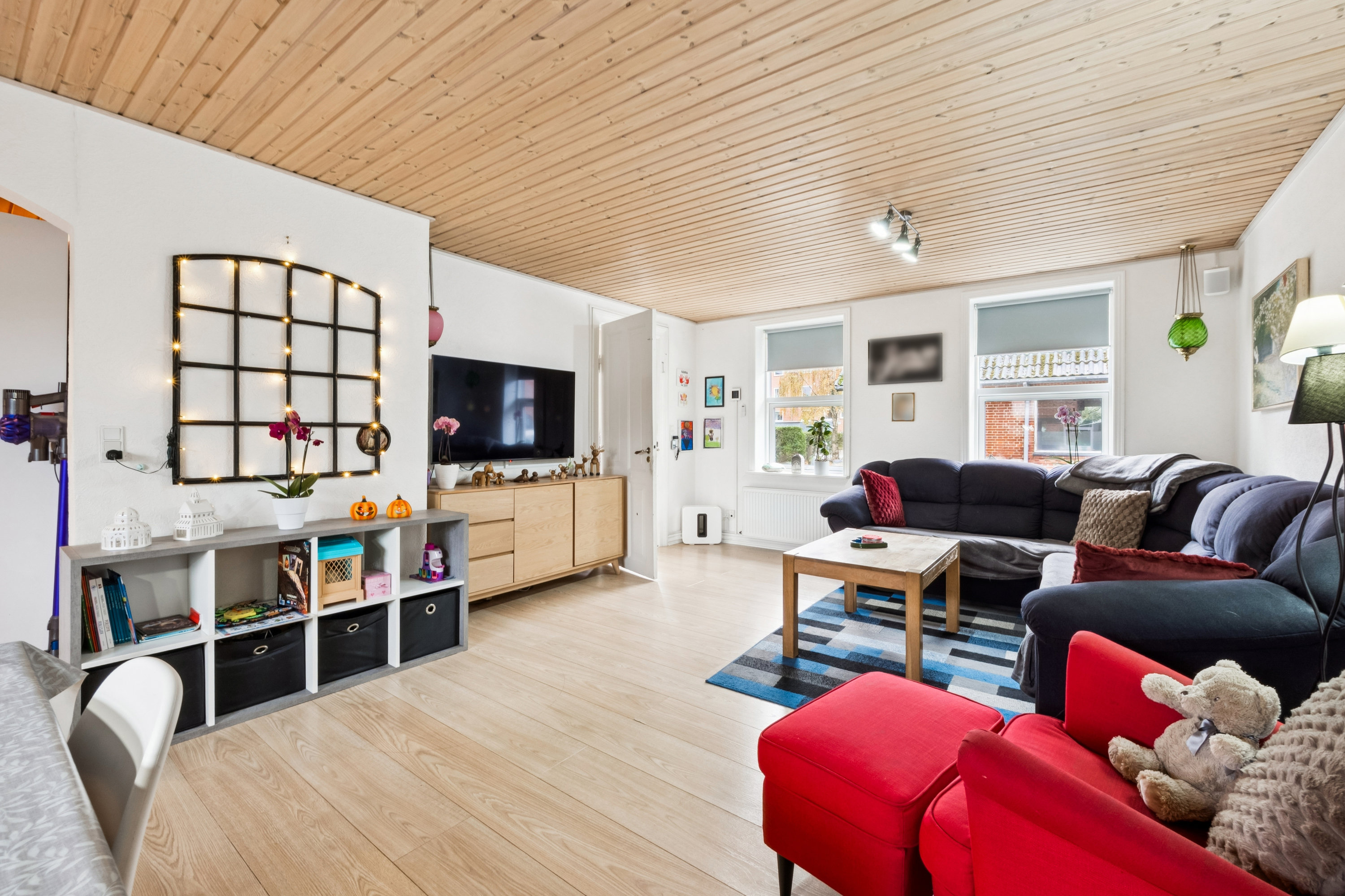 Fremhævet stue billede i fuldskærmstilstand. Billede af Frederiksvej 19, 7900 Nykøbing M