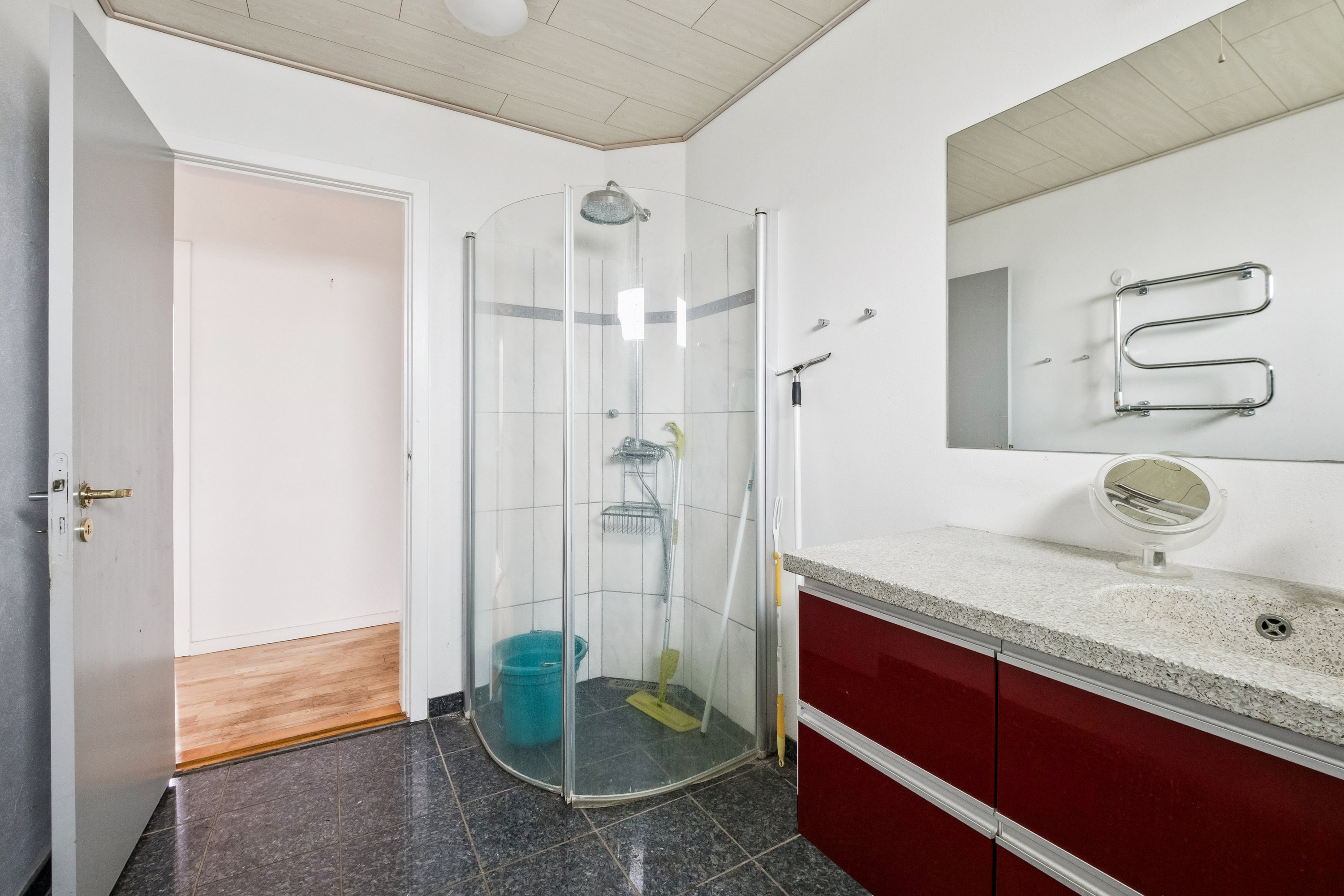 Fremhævet badeværelse billede i fuldskærmstilstand. Billede af Sejersvej 40, Sejerslev, 7900 Nykøbing M