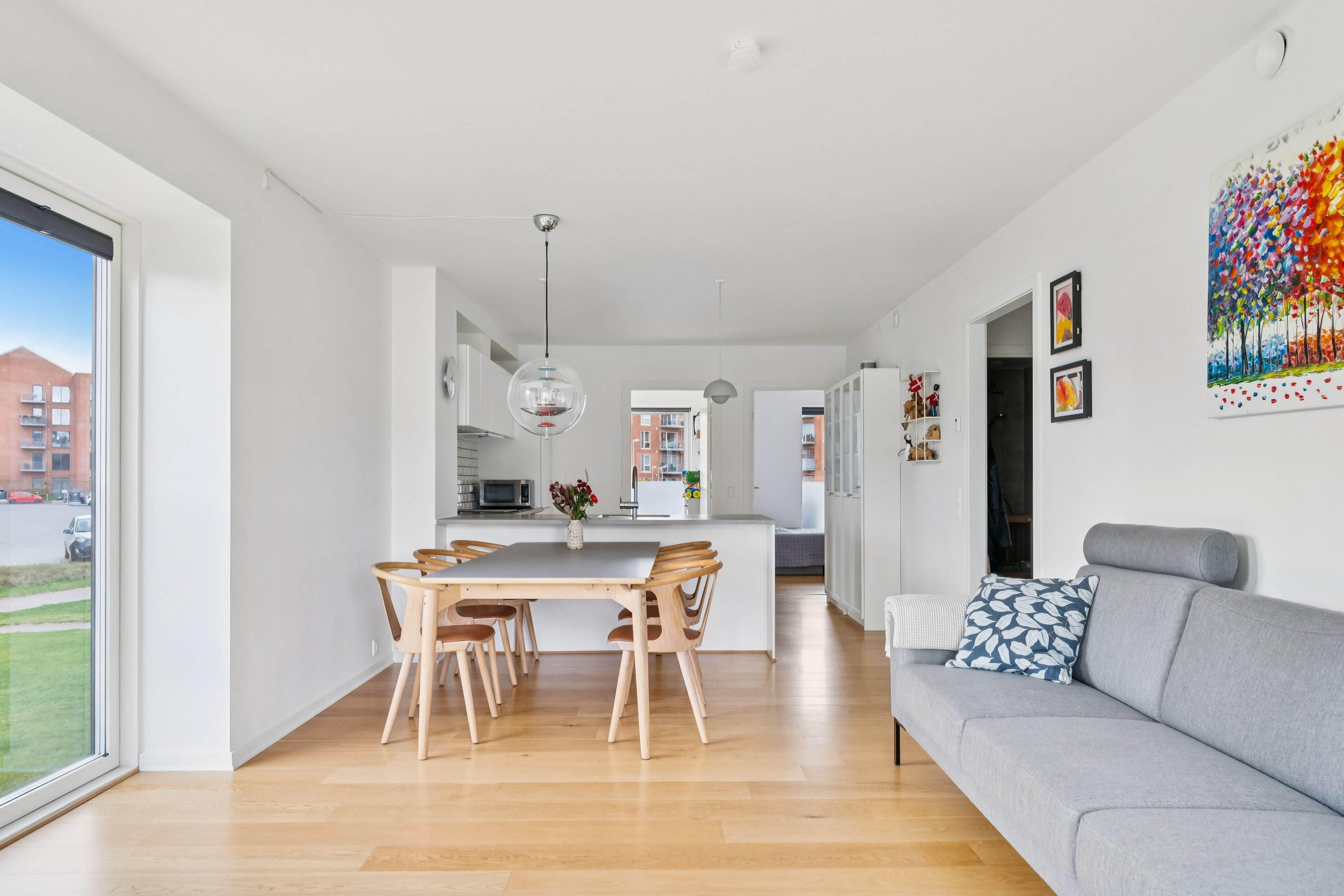 Fremhævet stue billede i fuldskærmstilstand. Billede af Borresøvej 31, st.. th., 8240 Risskov