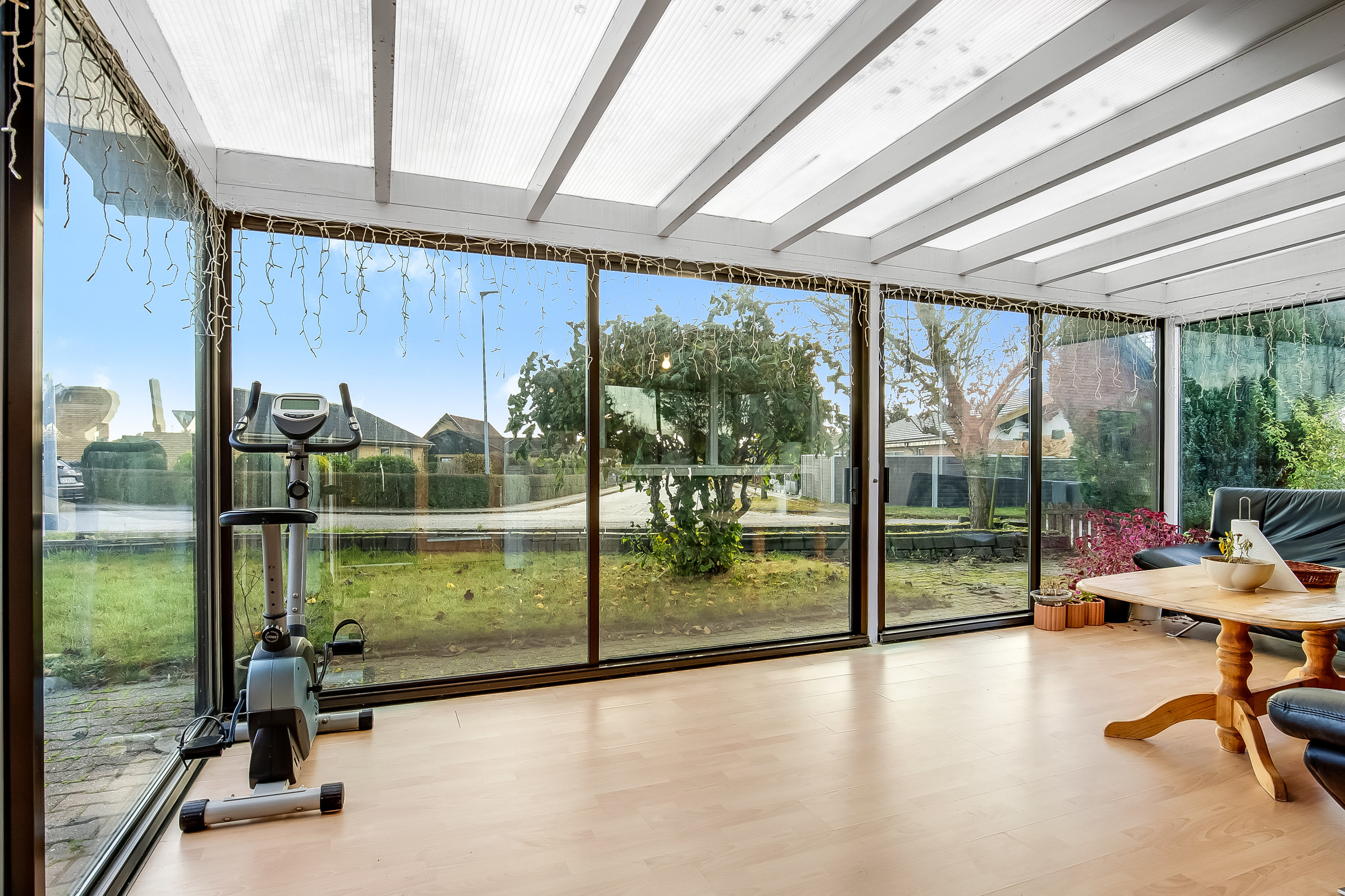 Fremhævet udestue billede i fuldskærmstilstand. Billede af Paabyvej 28, Bramdrupdam, 6000 Kolding