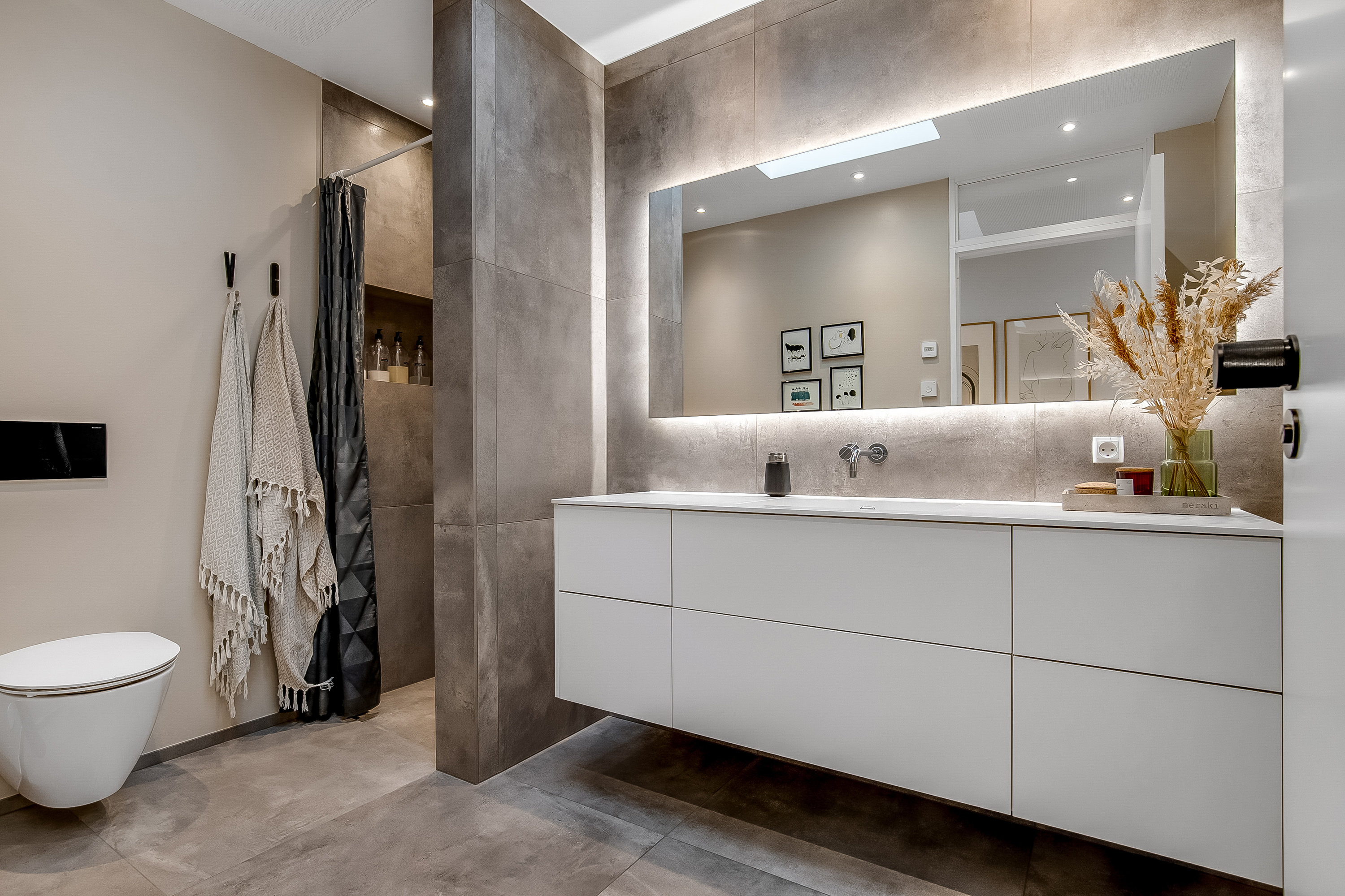 Fremhævet badeværelse billede i fuldskærmstilstand. Billede af Goldbækparken 1, Dalby, 6000 Kolding