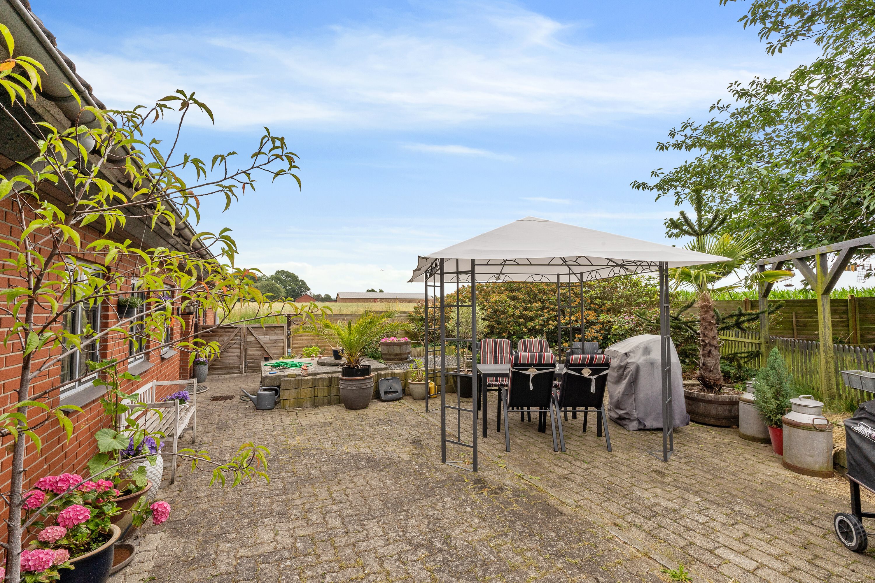 Fremhævet terrasse billede i fuldskærmstilstand. Billede af Stougårdsvej 19, Vidstrup, 8860 Ulstrup