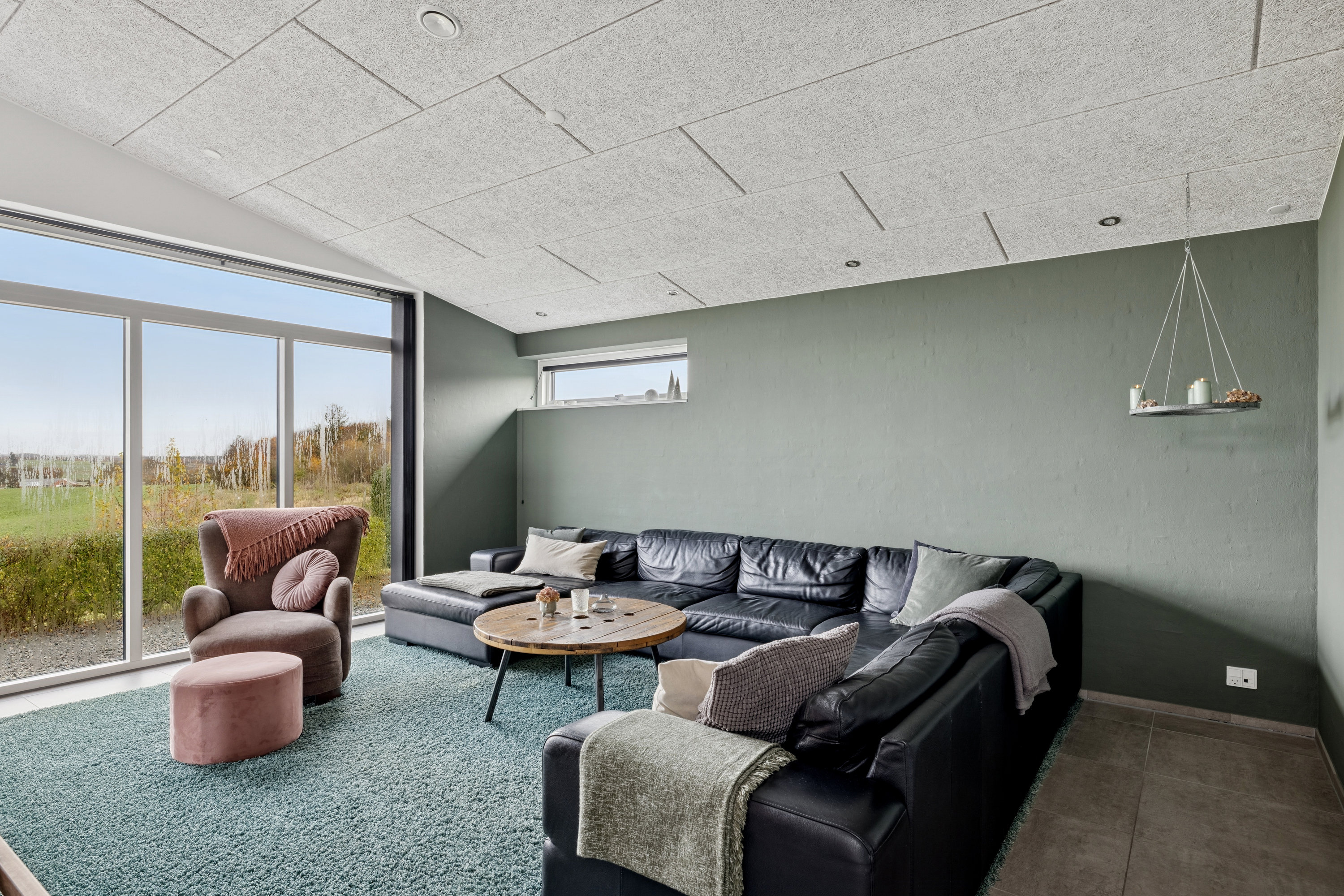 Fremhævet stue billede i fuldskærmstilstand. Billede af Krokusparken 21, 7850 Stoholm Jyll