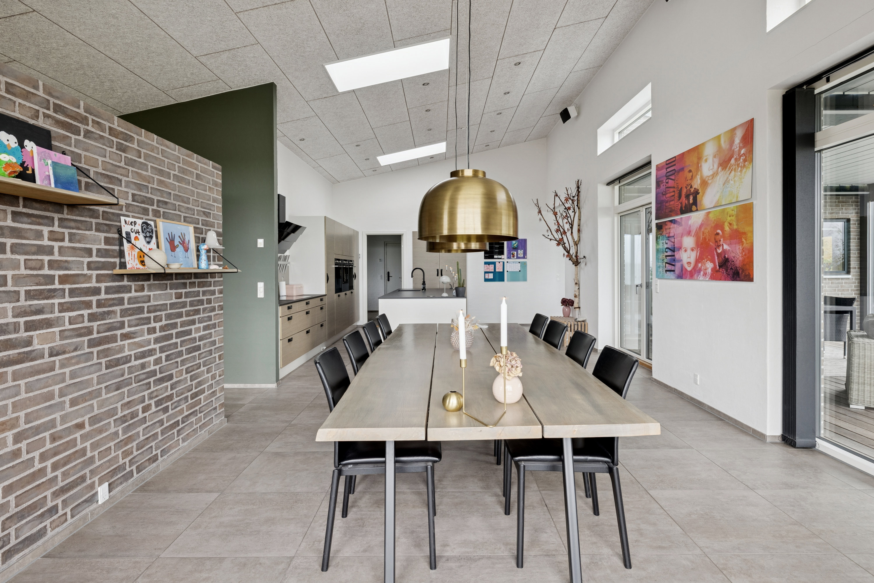 Fremhævet spisestue billede i fuldskærmstilstand. Billede af Krokusparken 21, 7850 Stoholm Jyll