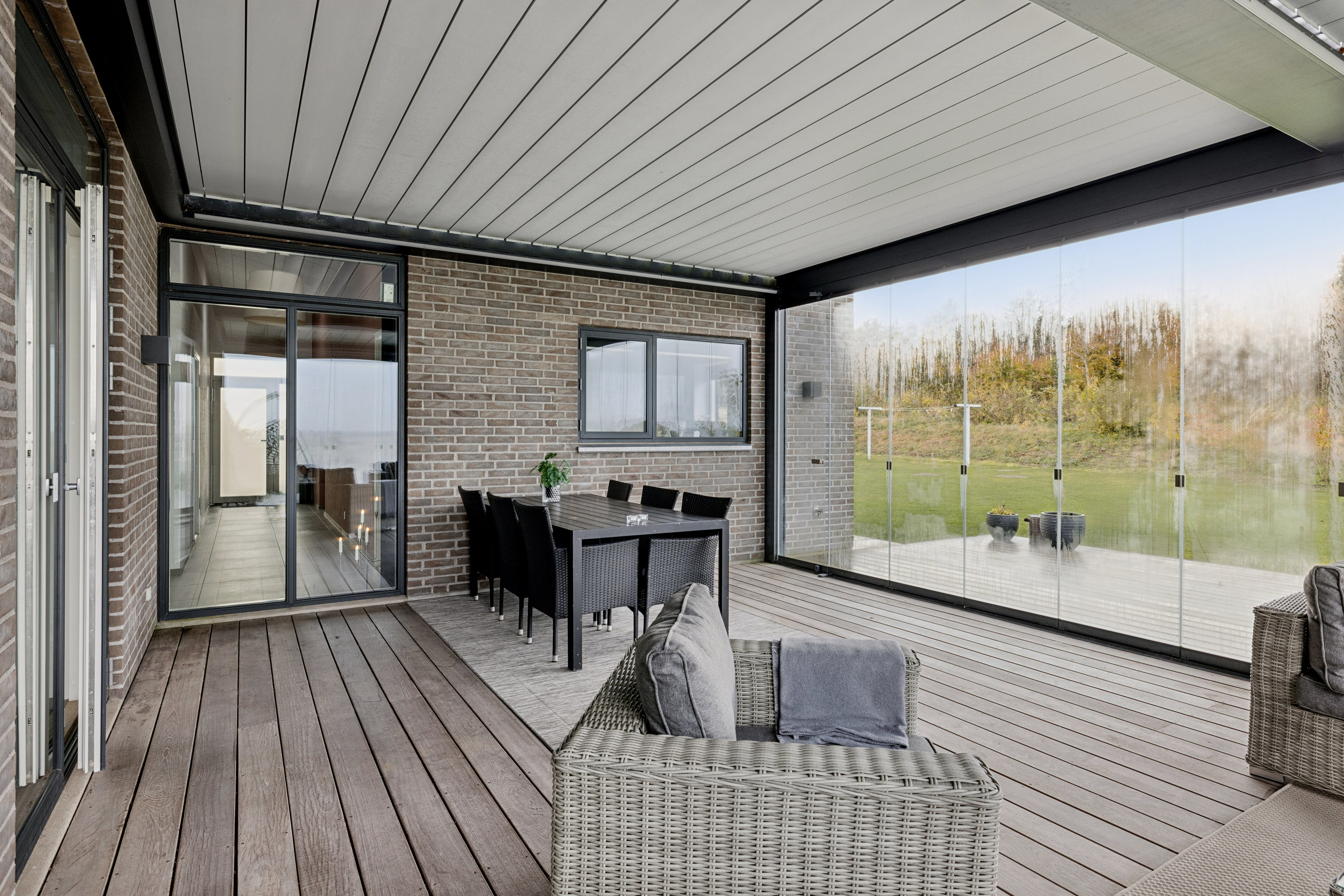 Fremhævet udestue billede i fuldskærmstilstand. Billede af Krokusparken 21, 7850 Stoholm Jyll