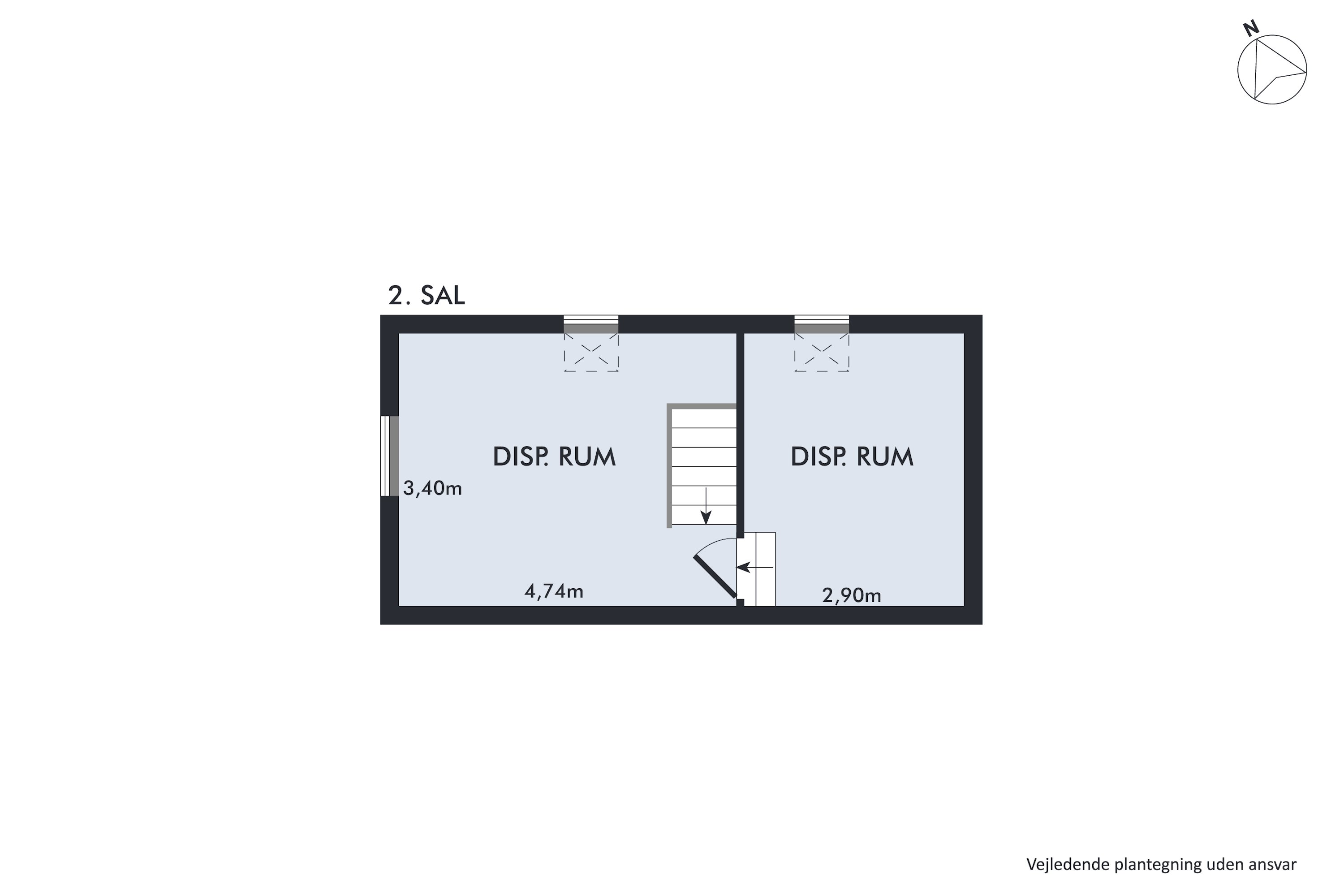 Plantegninger billede af Klostergade 33B, 1., 8000 Aarhus C
