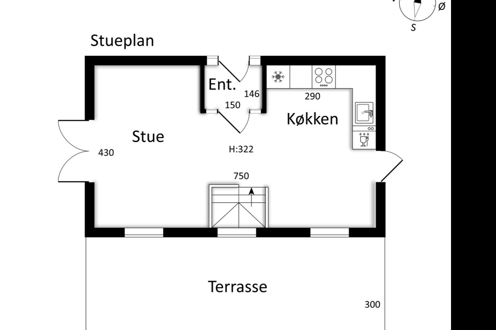 Plantegninger billede af Klitten 16B, 8500 Grenaa