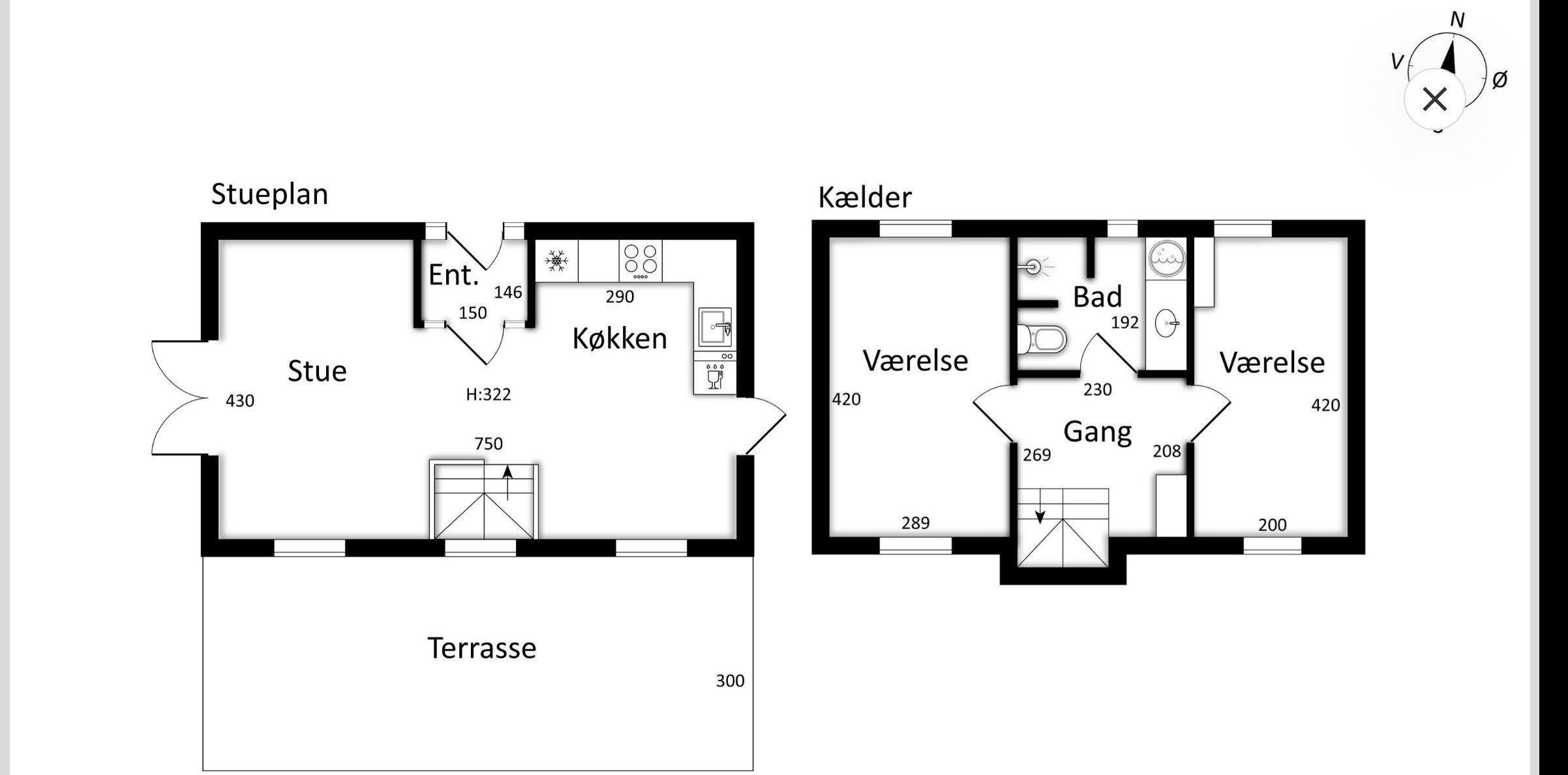 Plantegninger billede af Klitten 16B, 8500 Grenaa