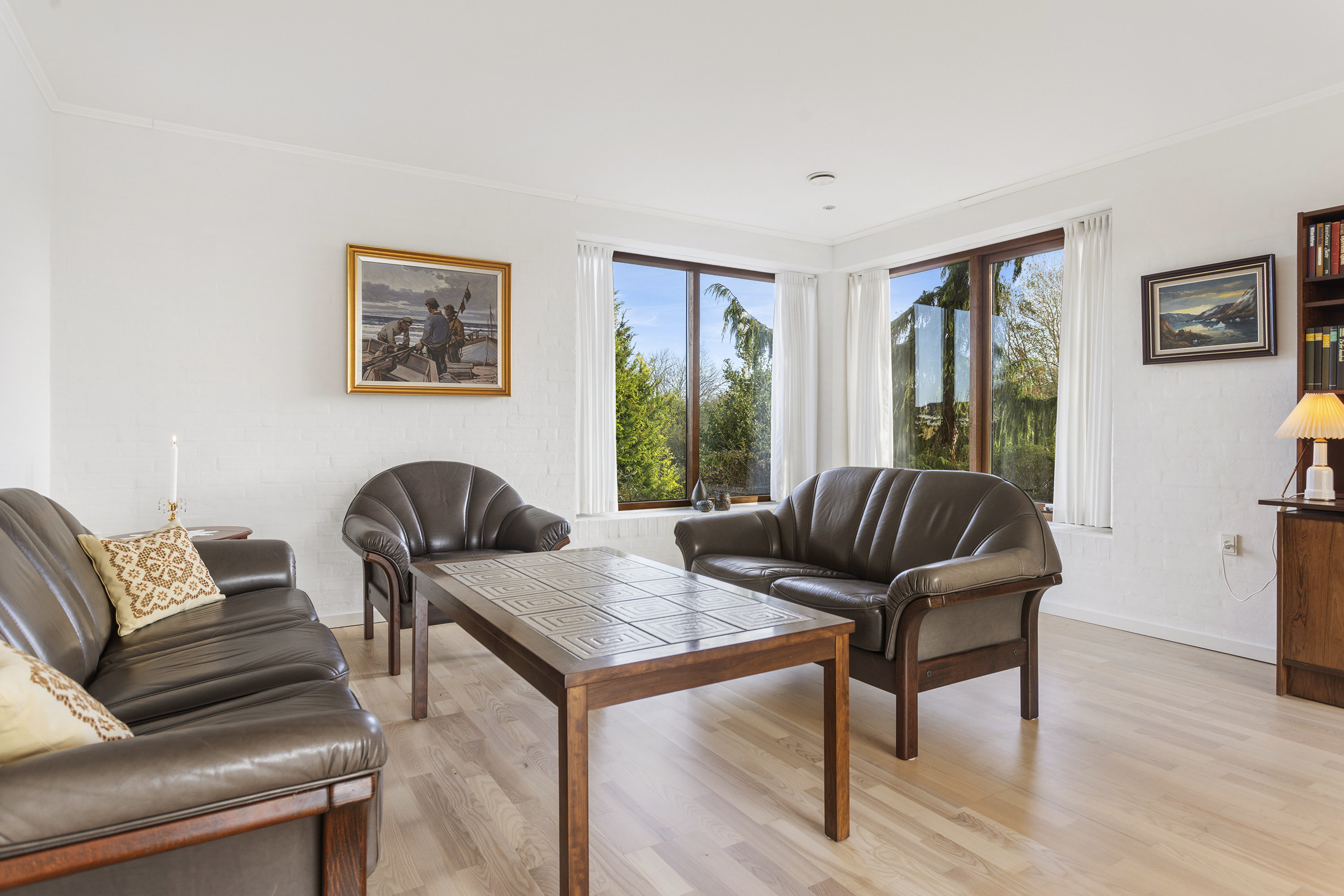 Fremhævet stue billede i fuldskærmstilstand. Billede af Rigelvej 22, Kilden, 9900 Frederikshavn