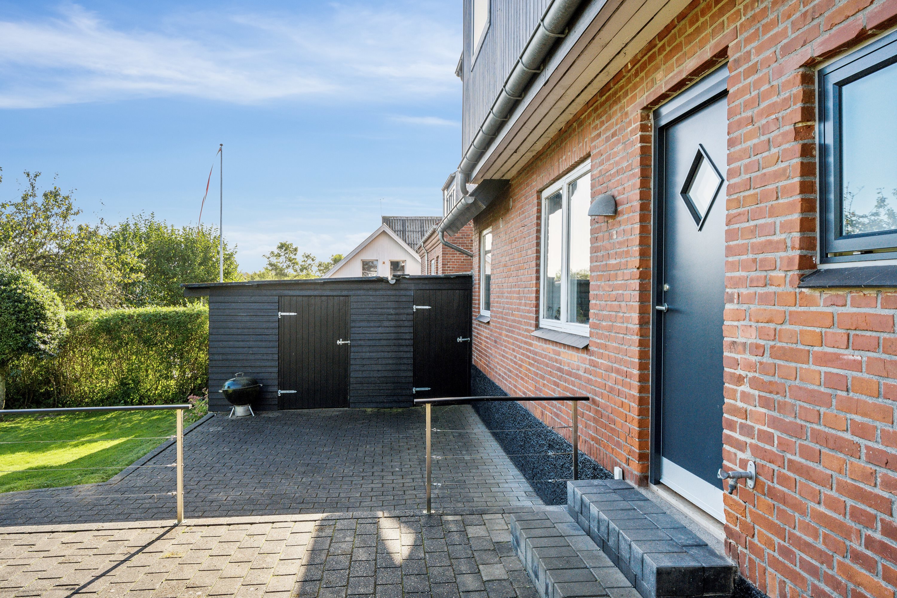 Fremhævet terrasse billede i fuldskærmstilstand. Billede af Kompagnigade 12A, 7800 Skive