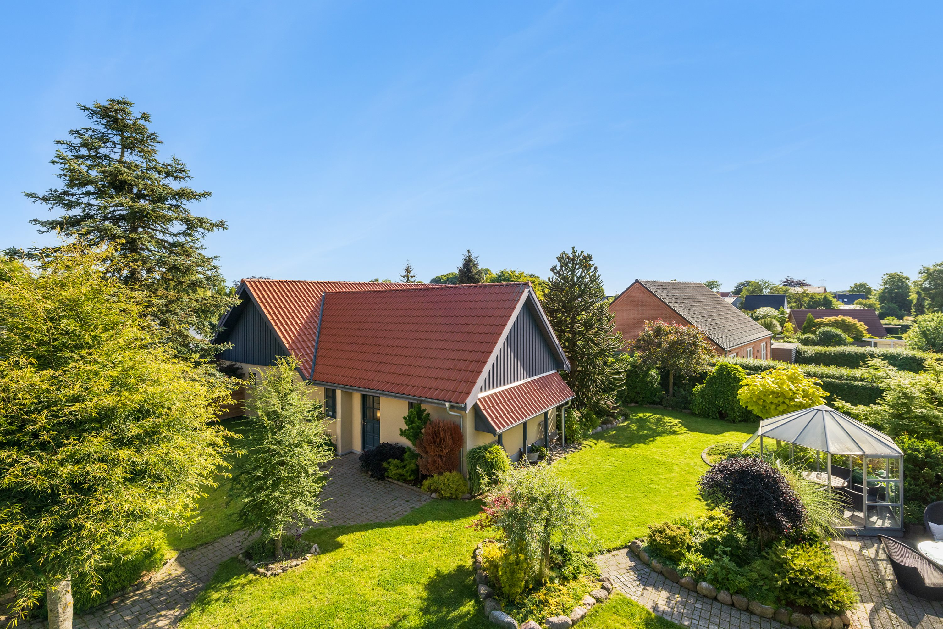 Fremhævet  billede i fuldskærmstilstand. Billede af Løvkærvej 19, 8471 Sabro