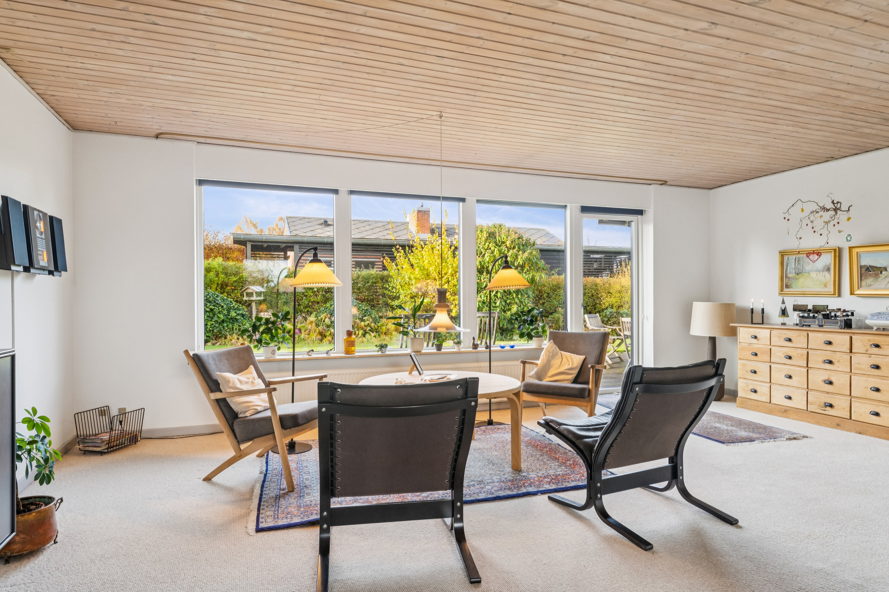 Fremhævet stue billede i fuldskærmstilstand. Billede af Tranevej 4, Stevnstrup, 8870 Langå